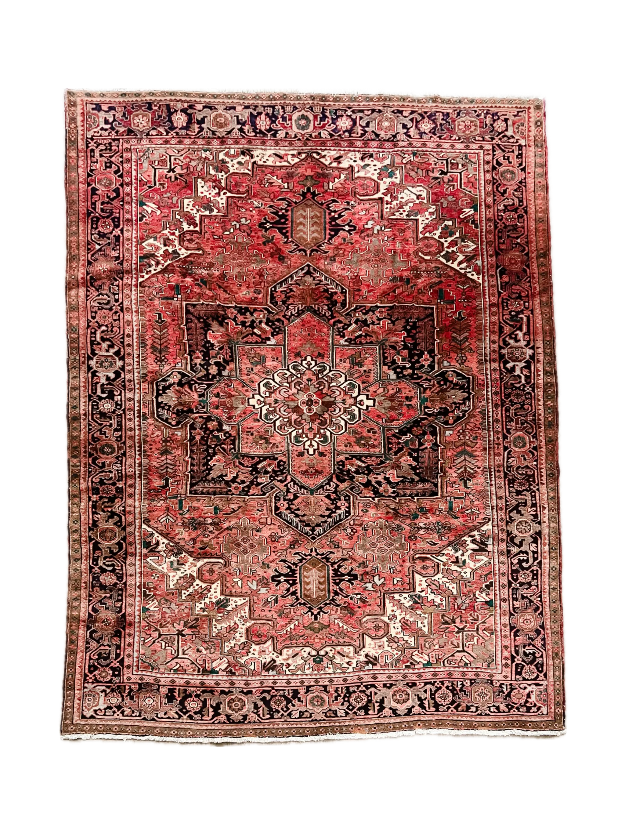 Antique Hand Knotted Rug # 3165 | 10’ 1” x 13’ 2” Krazy For Rugs