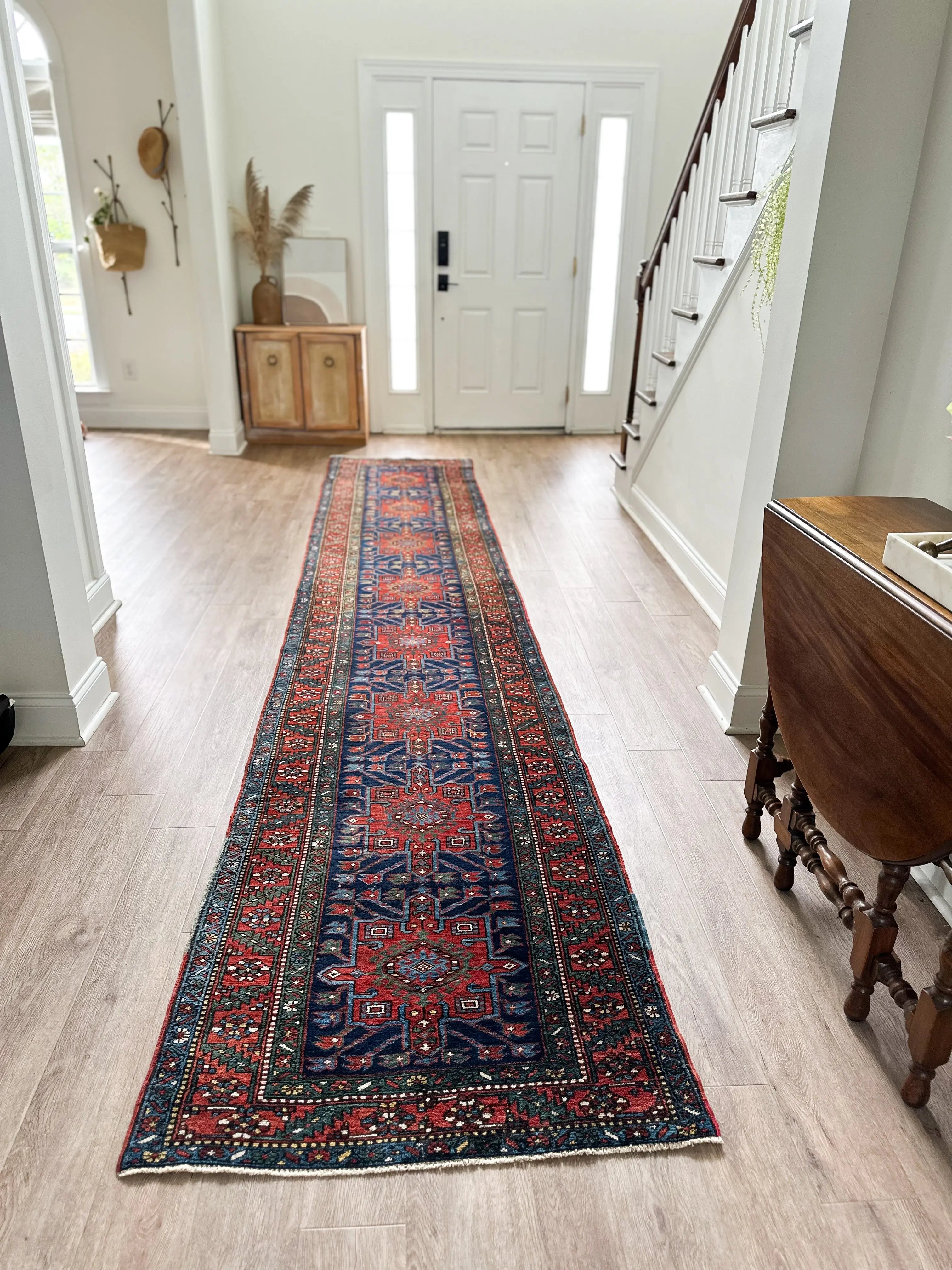 Antique Hand Knotted Runner # 3121 | 2' 11