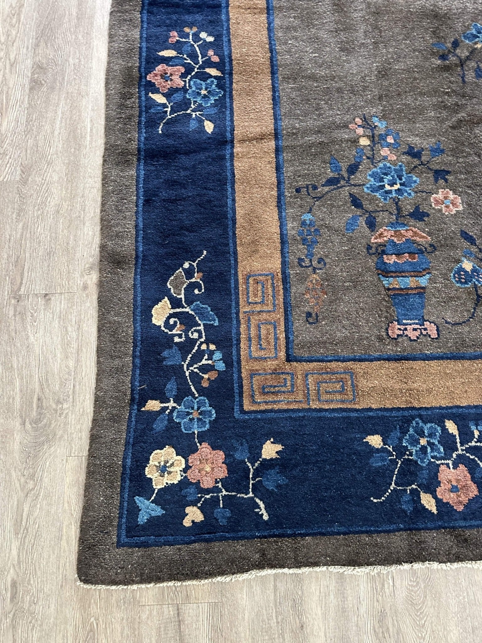 Antique Chinese Art Deco Rug # 2789 | 9' 1'' x 11' 8'' - Krazy For Rugs