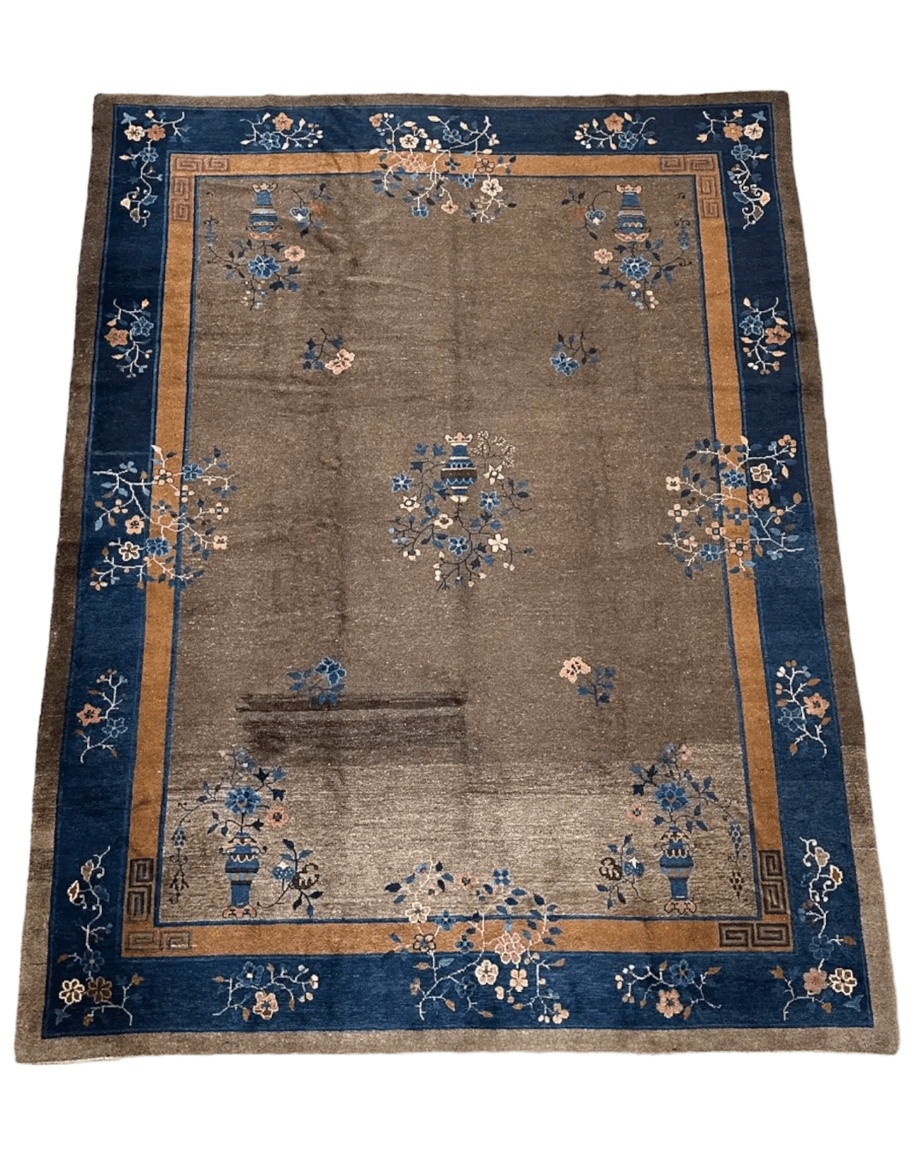Antique Chinese Art Deco Rug # 2789 | 9' 1'' x 11' 8'' - Krazy For Rugs