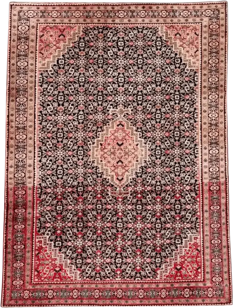 Vintage Hand Knotted  Rug # 2748 | 7’ x 9’ 8” Krazy For Rugs