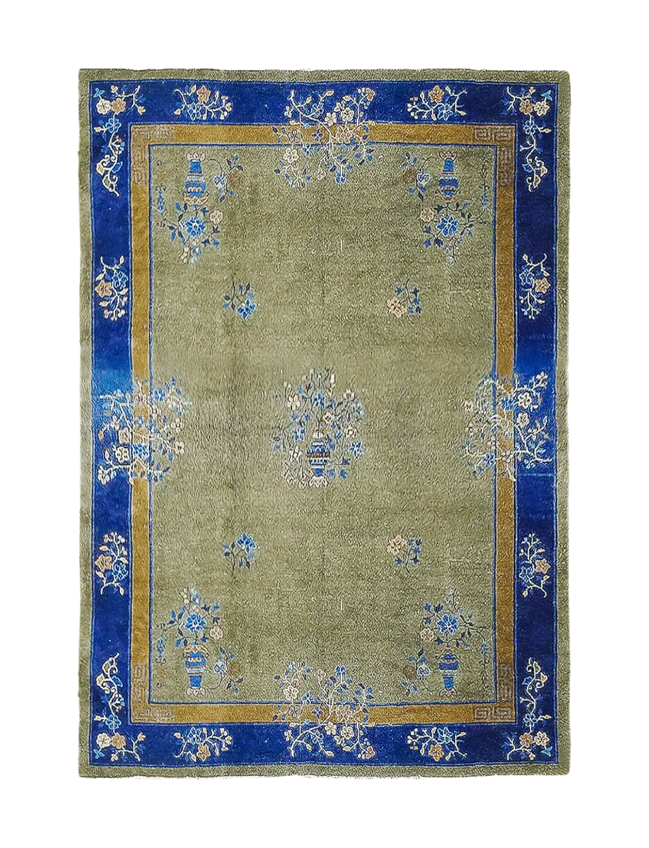 Antique Chinese Art Deco Rug # 2789 | 9' 1'' x 11' 8'' - Krazy For Rugs