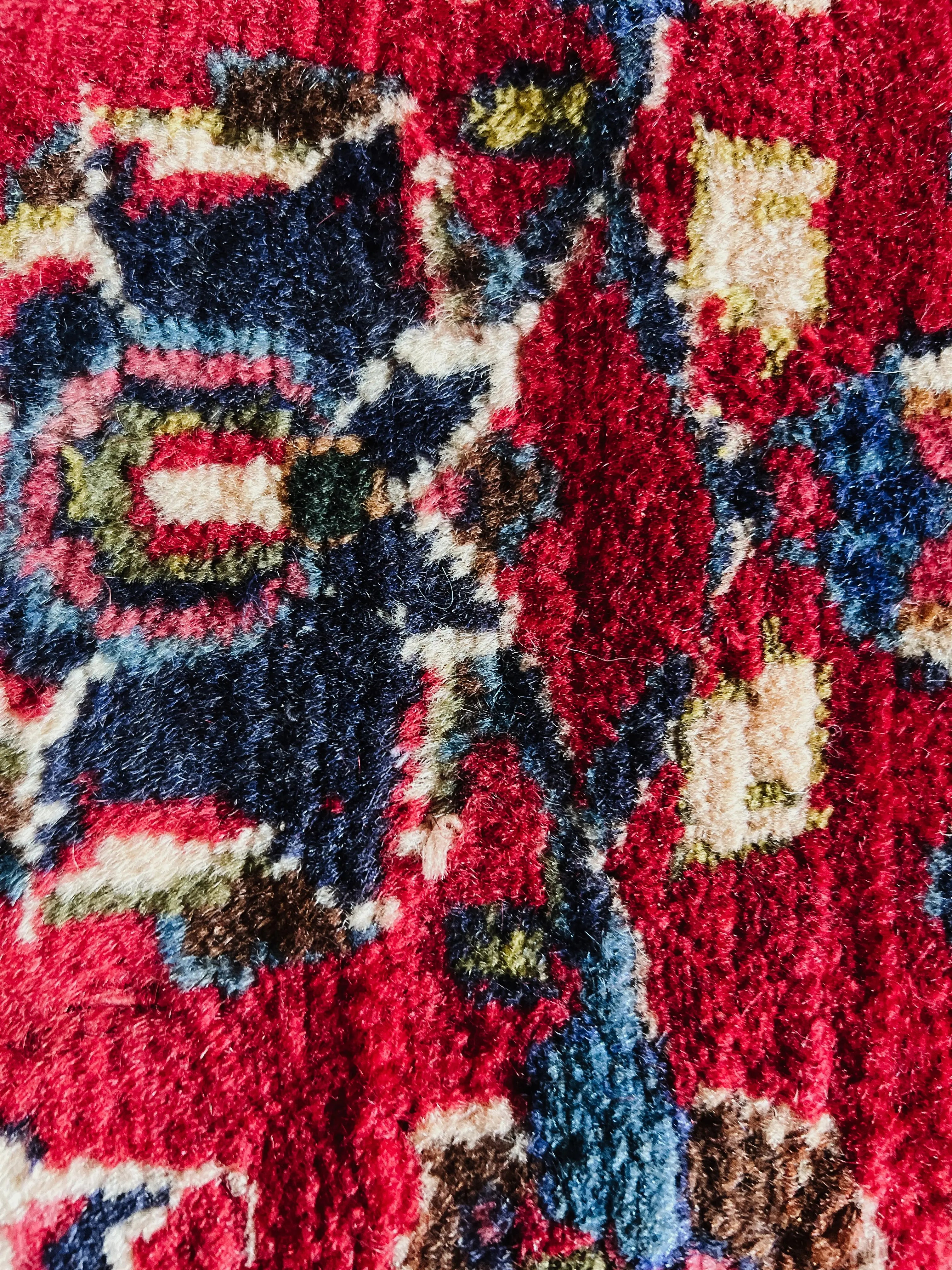 Vintage Hand Knotted Rug # 3401 | 9’ 9” x 12’ 1” Krazy For Rugs