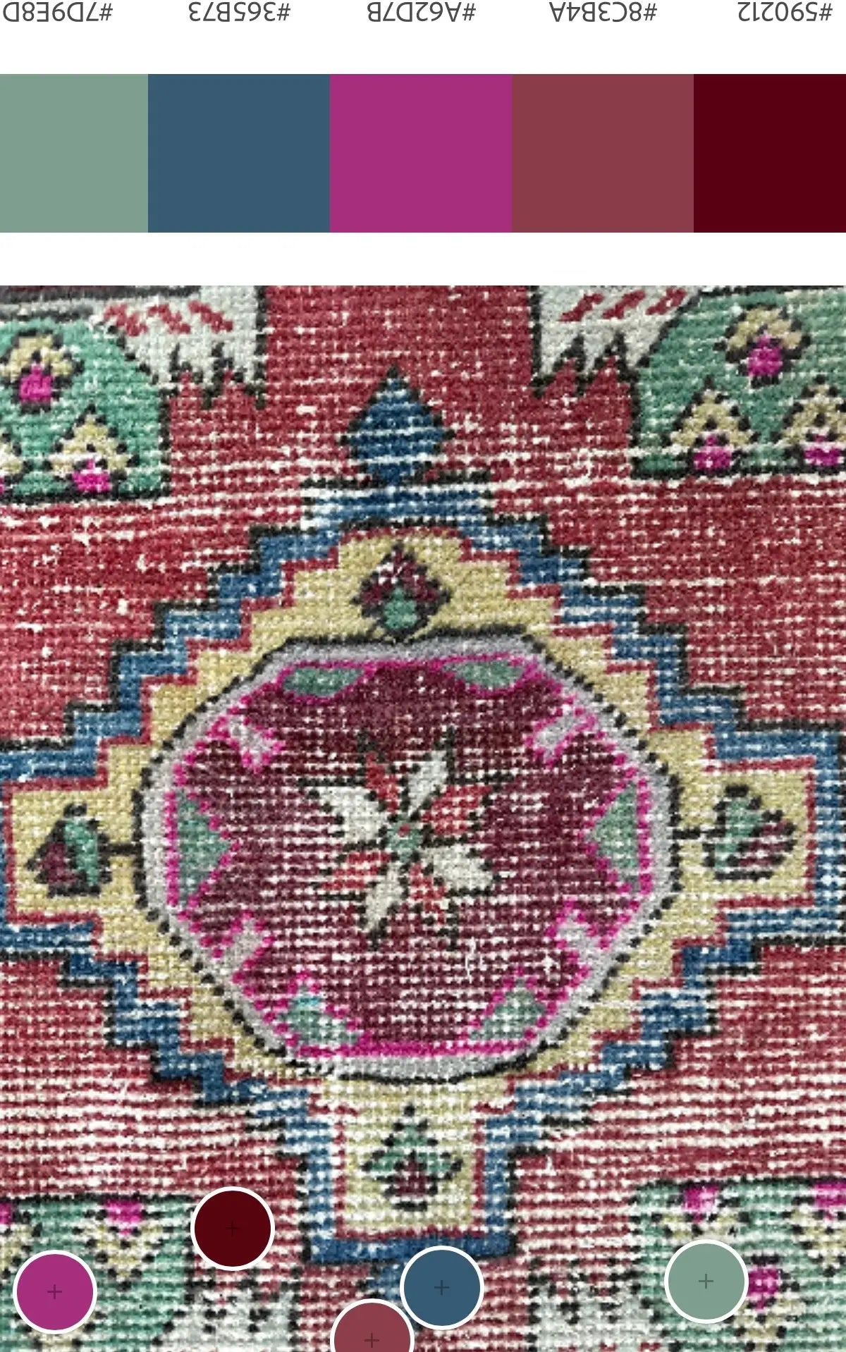 Vintage Hand Knotted Rug # 3358 | 1’ 10” x 3’ 2” Krazy For Rugs