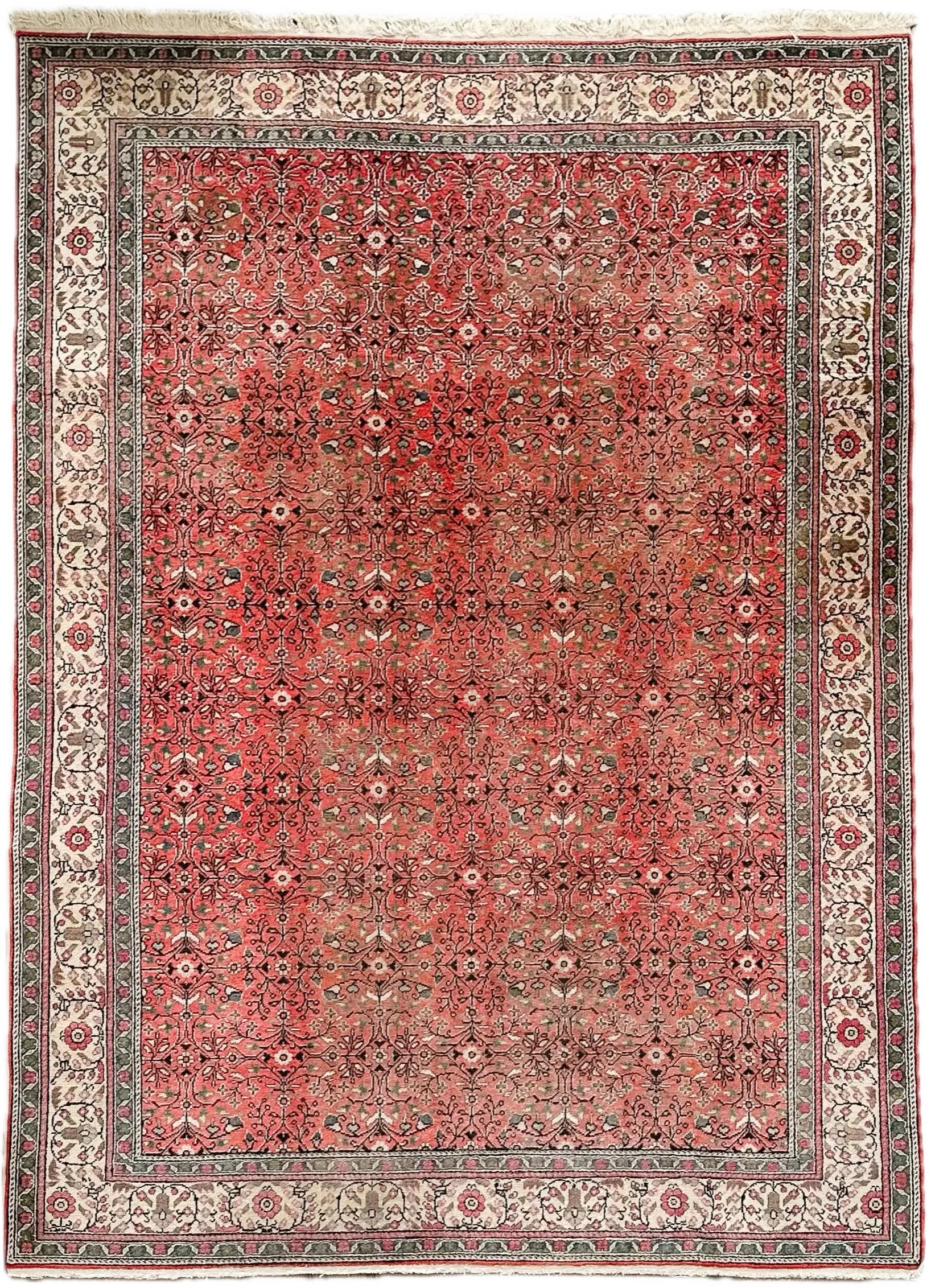 Vintage Hand Knotted Rug # 3157 | 6’ 6” x 9’ 6” Krazy For Rugs