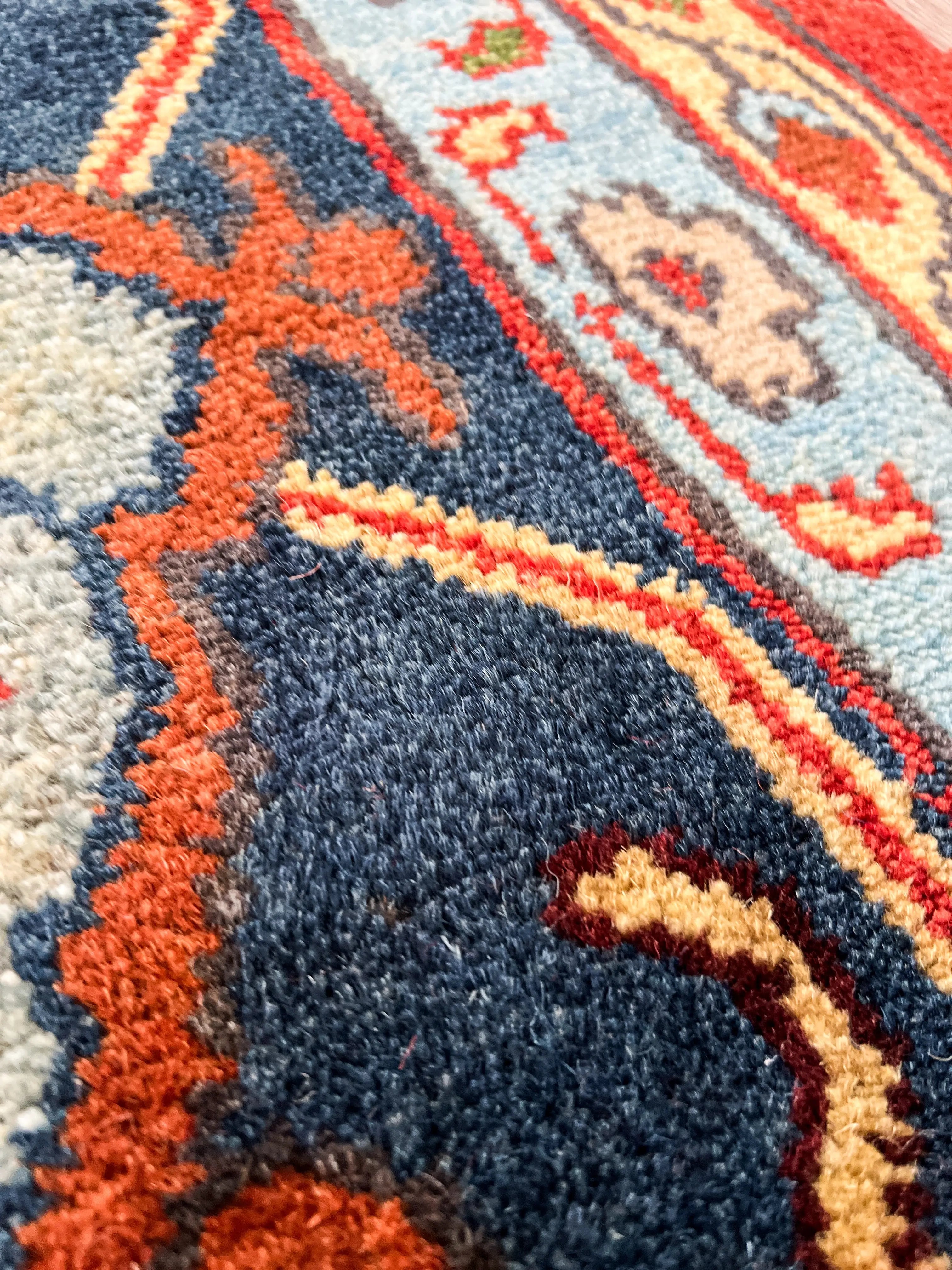 Square New Hand Knotted Rug Krazy For Rugs