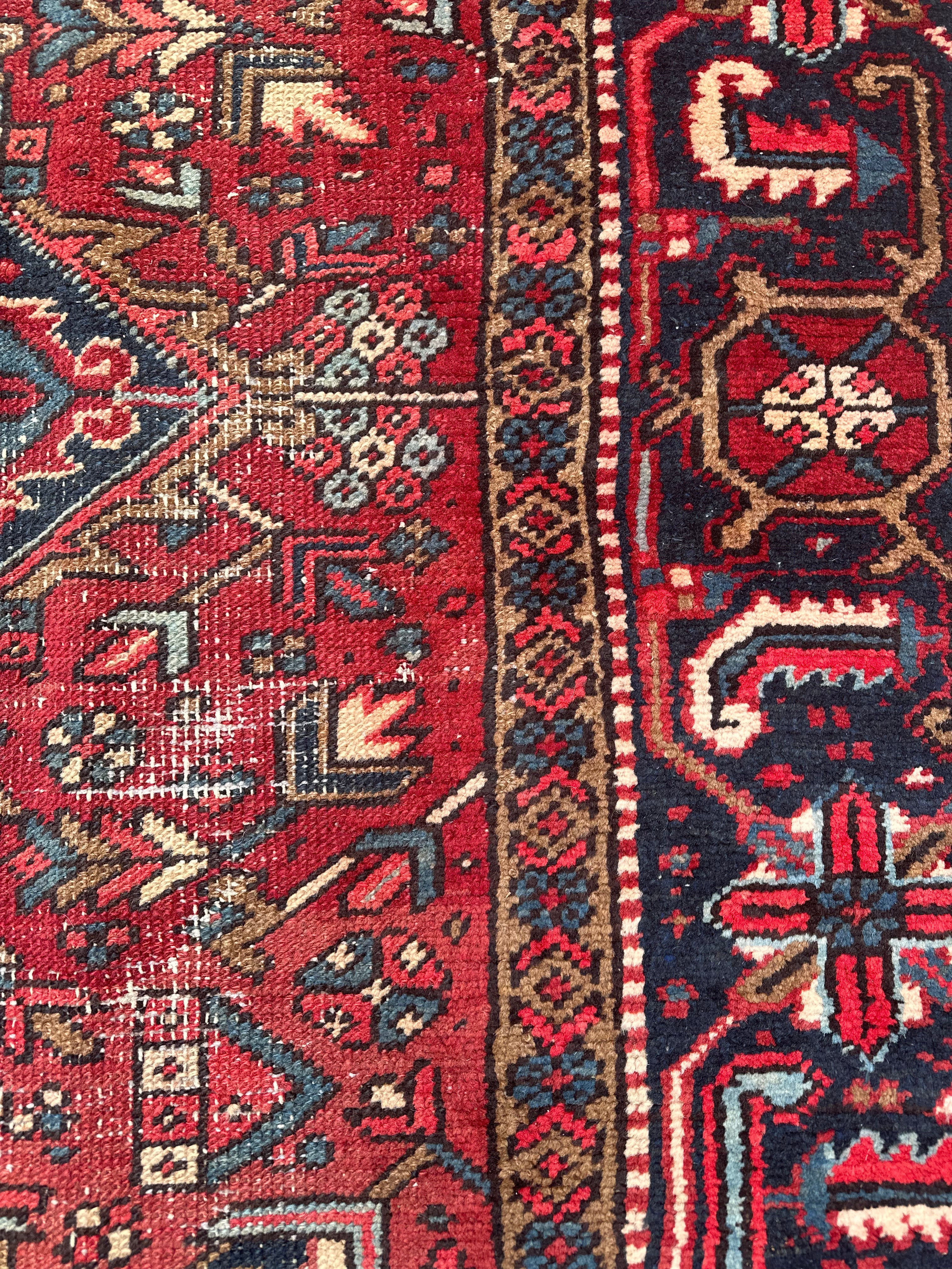 Antique Rug # 3153 | 9’ x 11’ 5” Krazy For Rugs