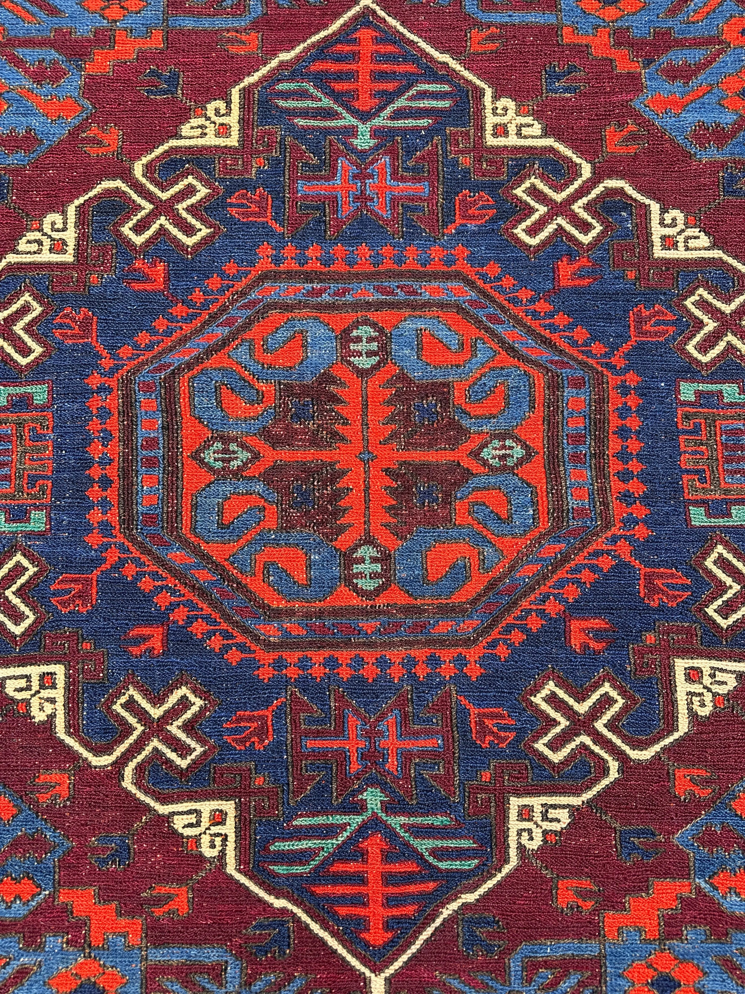 Vintage Hand Knotted Rug # 3210 | 7’ 6” x 13’ 10” Krazy For Rugs