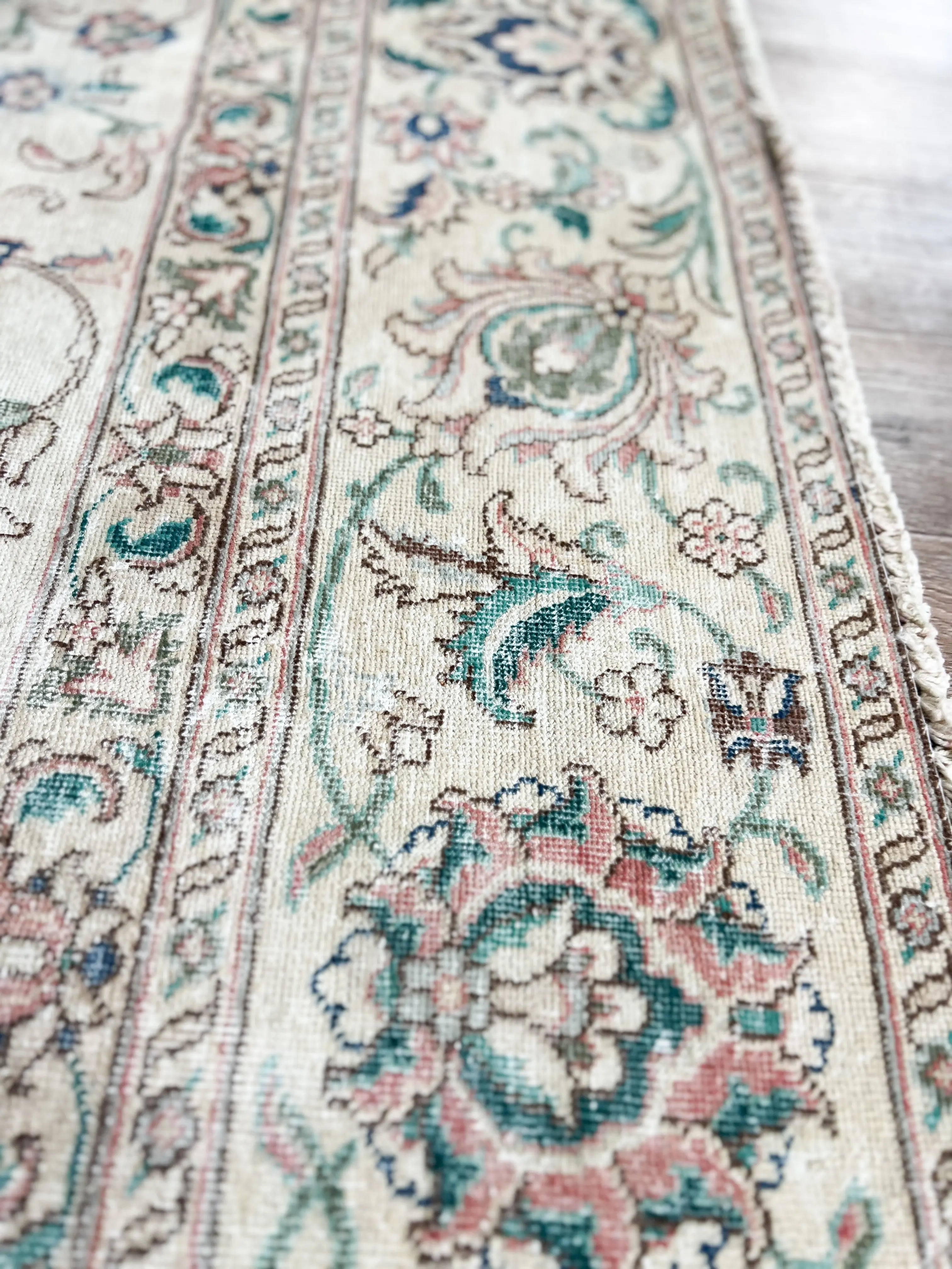 Vintage Hand Knotted Rug # 3155 | 9’ 10” x 11’ 10” Krazy For Rugs