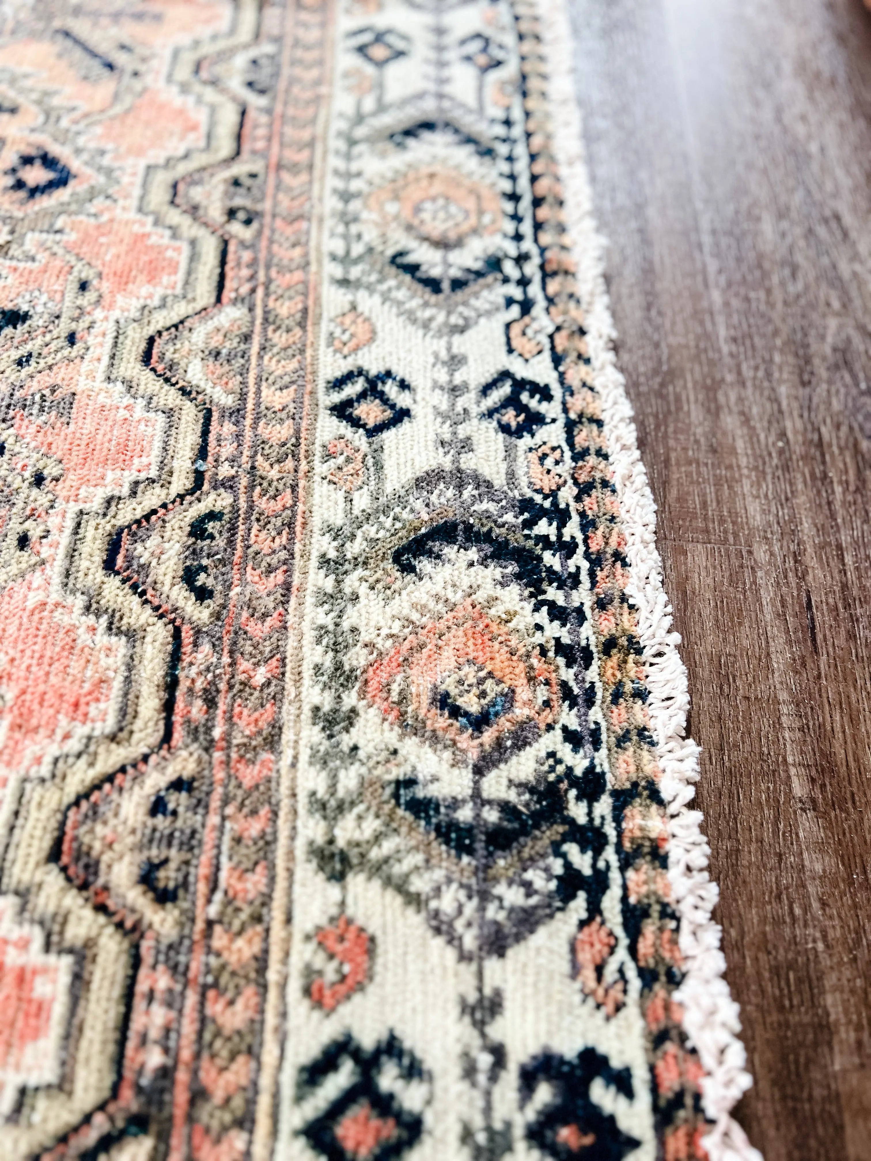 Vintage Hand Knotted Rug # 3252 | 6' 11