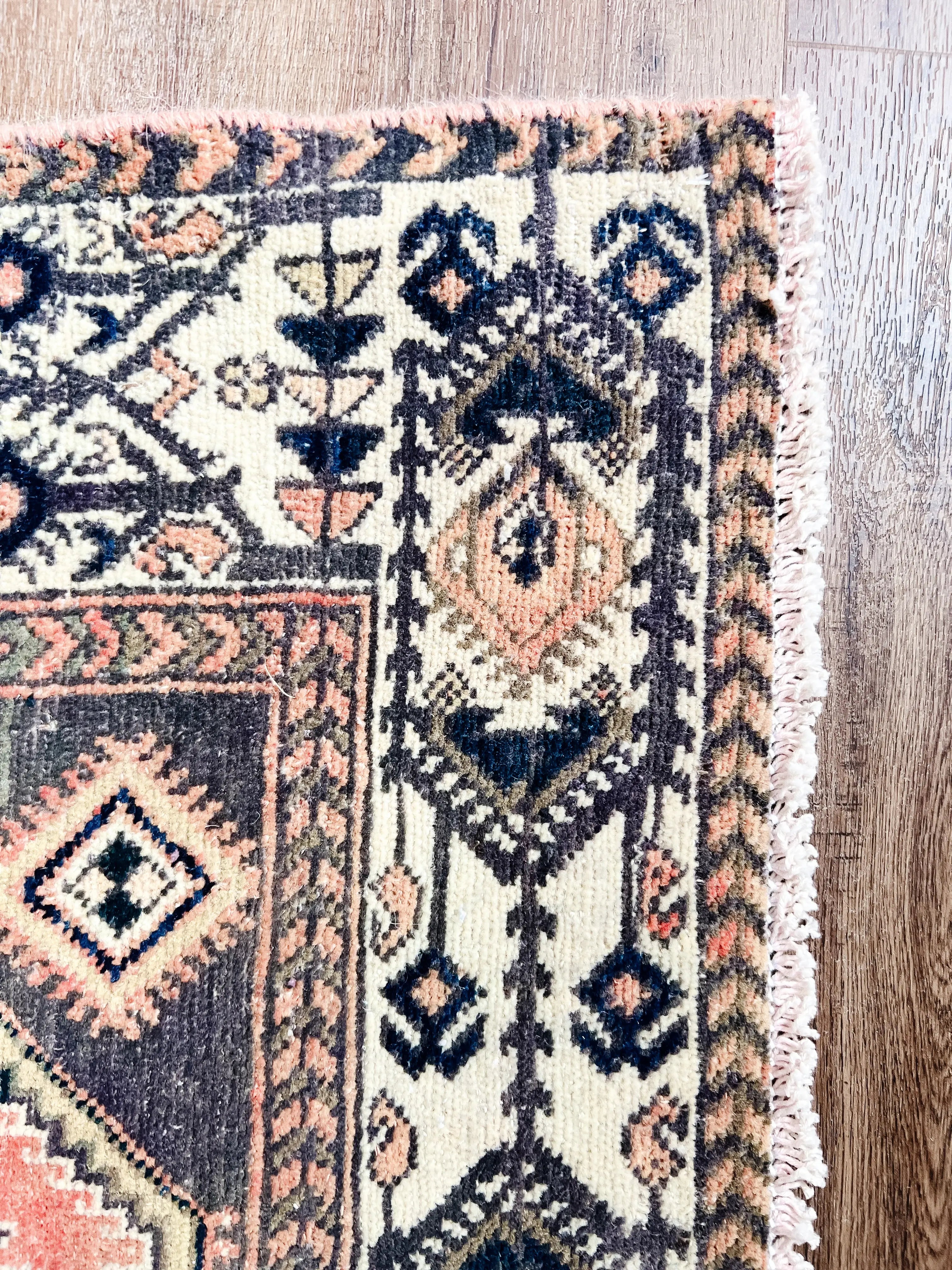 Vintage Hand Knotted Rug # 3252 | 6' 11