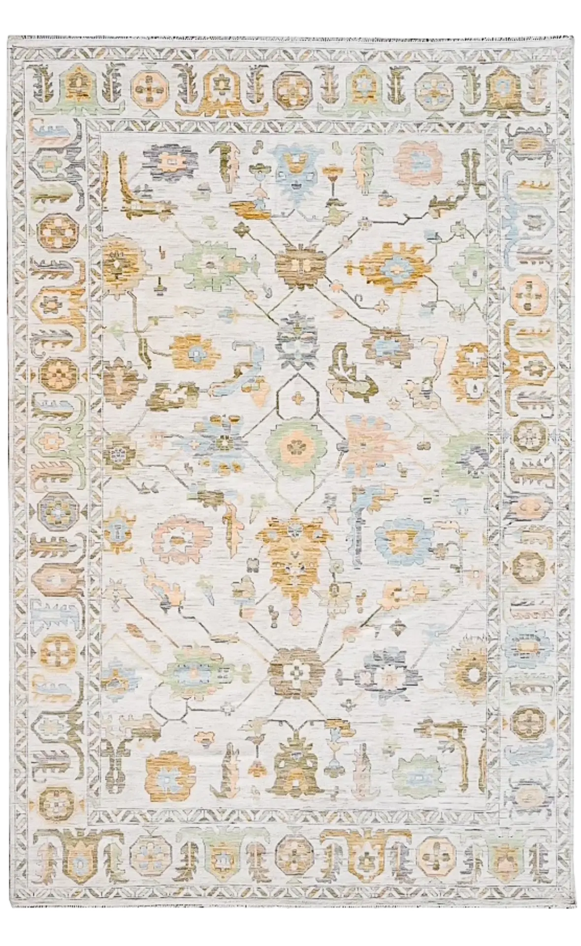 New Hand Knotted Palace Size Rug # 3281 | 12’ 1” x 18’ 2” Krazy For Rugs