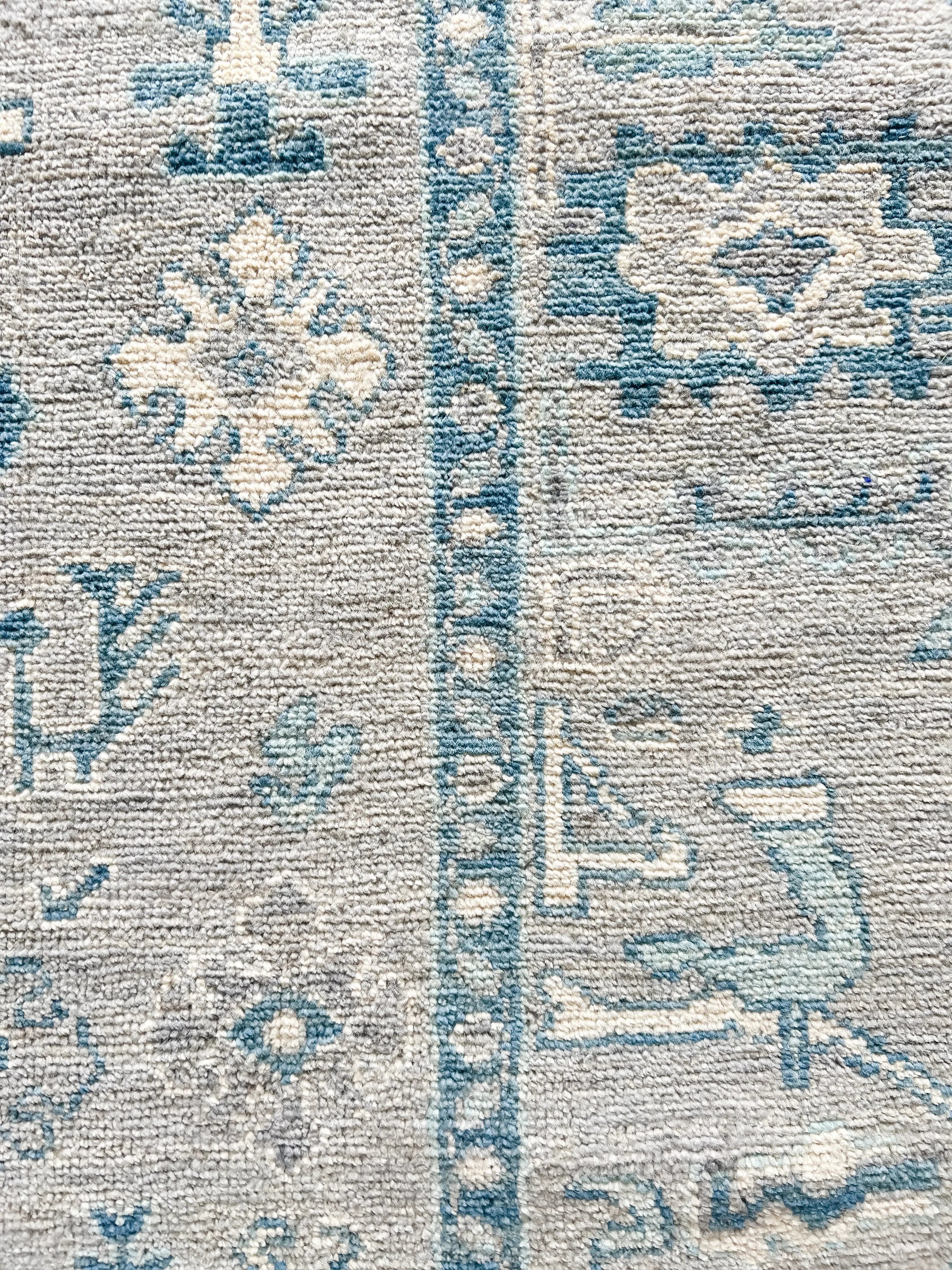 New Hand Knotted Rug # 3299 | 5’ x 6’ 9” Krazy For Rugs