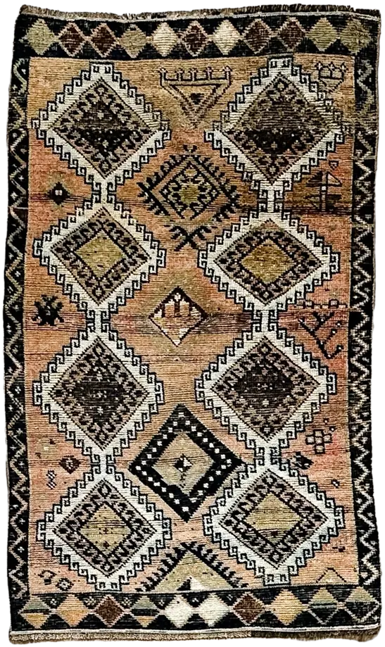 Vintage Rug # 3183 | 3’ 1” x 5’ 7” Krazy For Rugs