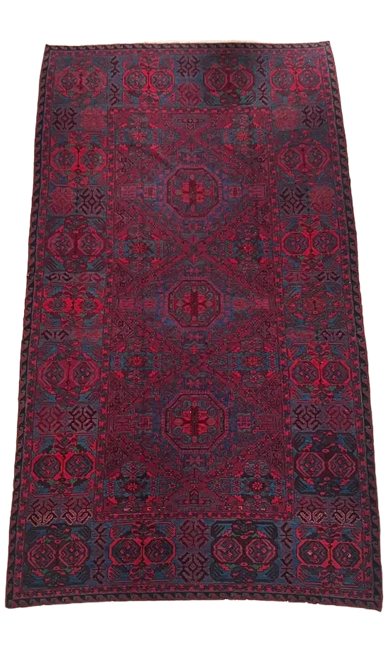Vintage Hand Knotted Rug # 3211 | 7’ 2” x 12’ 8” Krazy For Rugs