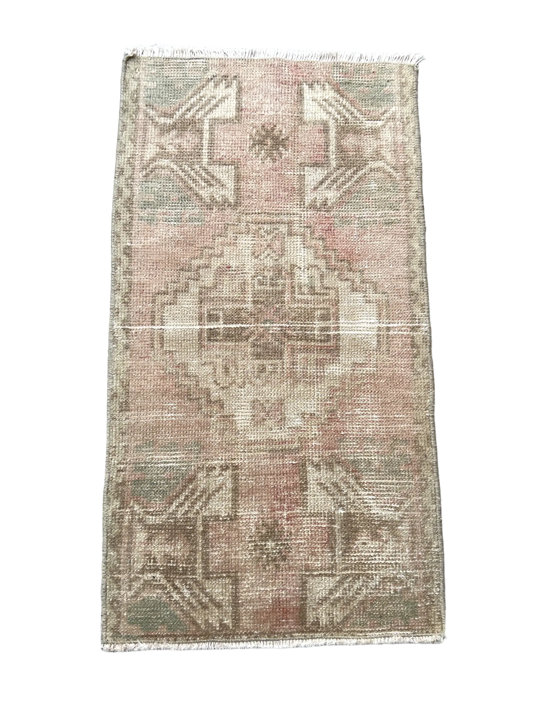 Vintage Hand Knotted Rug #3320 | 1’ 6” x 2’ 9” Krazy For Rugs