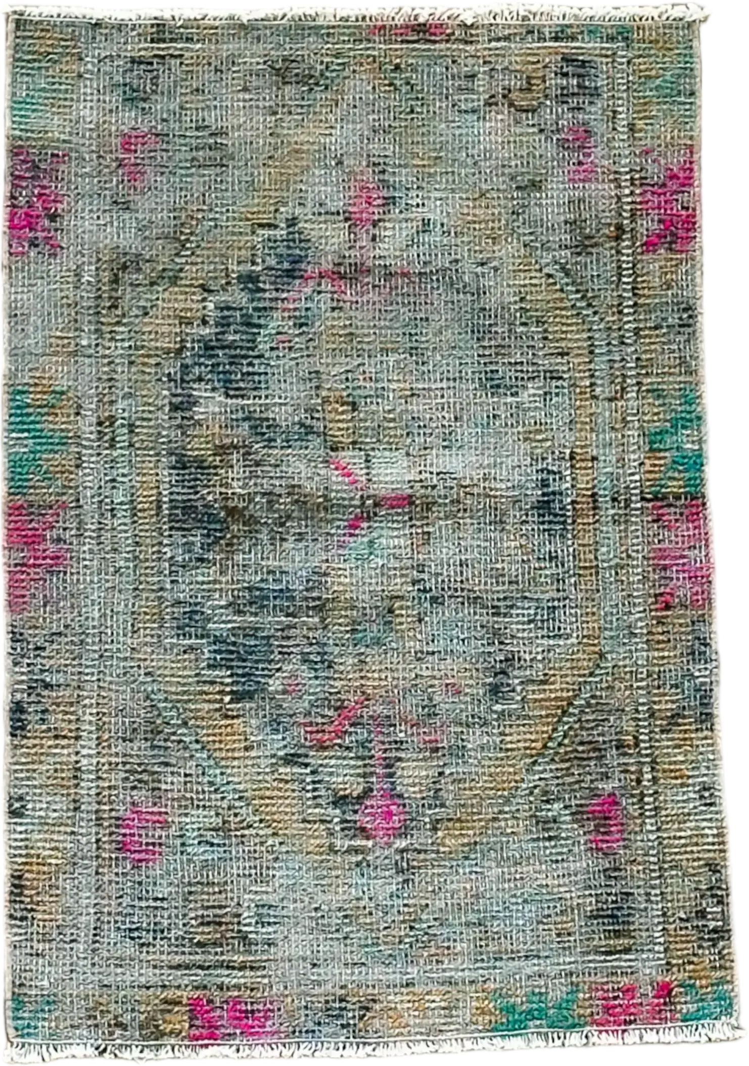 Vintage Hand Knotted Rug # 3041 | 2’ 3” x 3’ 5” Krazy For Rugs