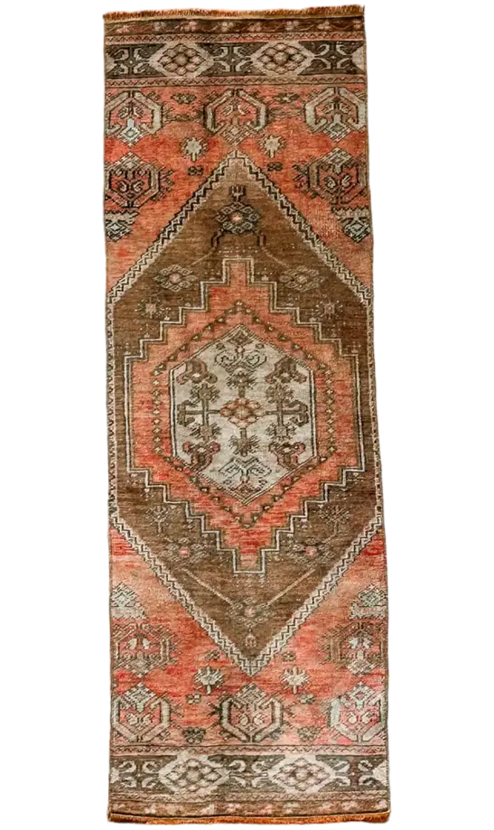 Vintage Hand Knotted Runner # 3134 | 1’ 9” x 5’ 6” Krazy For Rugs