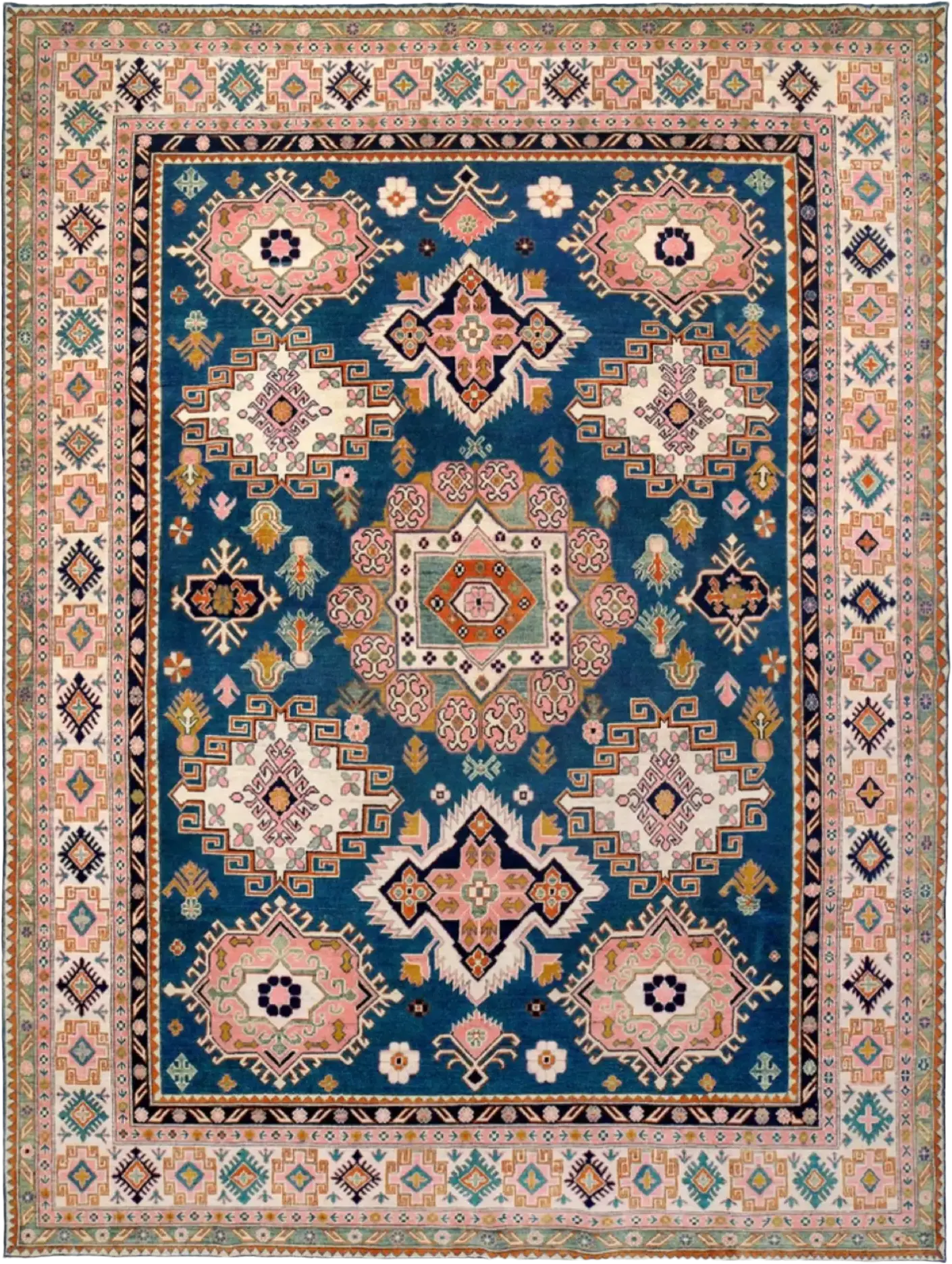 New Hand Knotted Rug # 3161 | 8’ 6” x 11’ 8” Krazy For Rugs