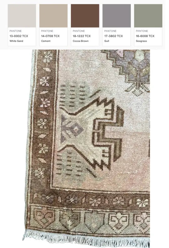 Vintage Hand Knotted Rug # 3236 | 1' 7