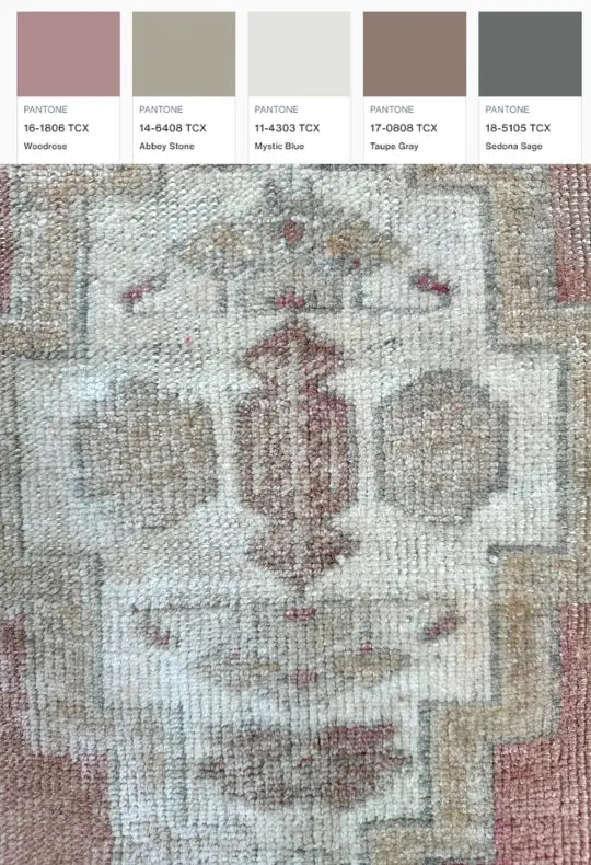 Vintage Hand Knotted Rug # 3217 | 1' 9