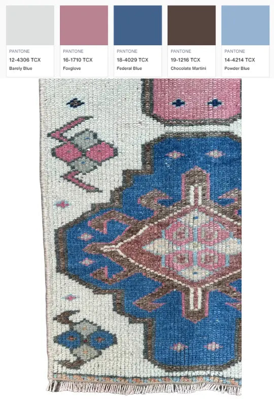 Vintage Hand Knotted Rug # 3219 | 1' 3