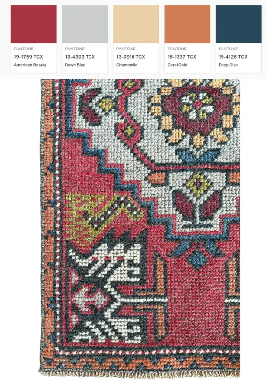 Vintage Hand Knotted Rug # 3194 | 1' 7