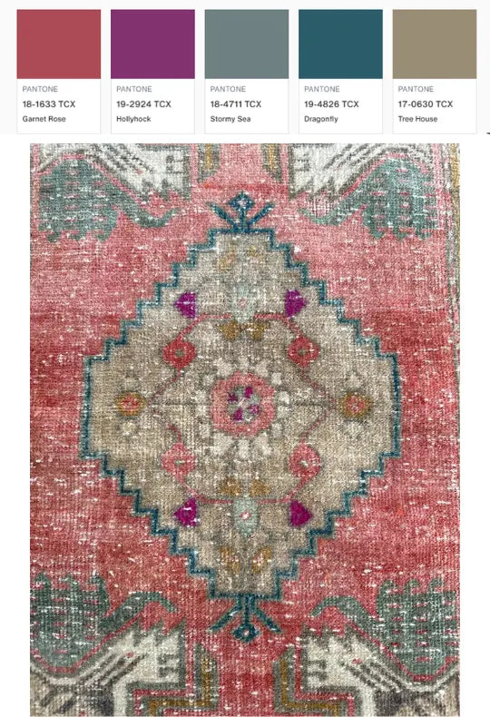 Vintage Hand Knotted Rug # 3193 | 1' 6