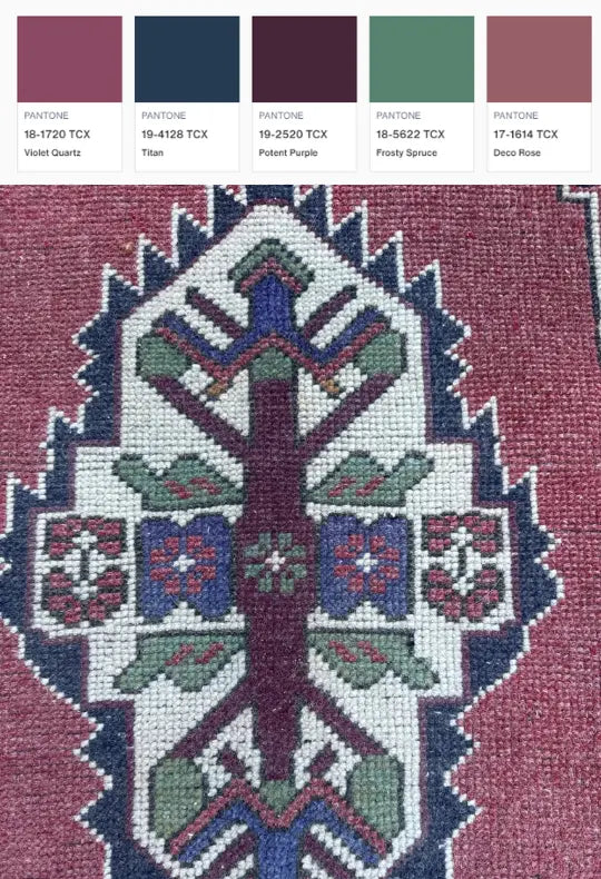 Turkish Mini Rug # 2913 | 1' 10