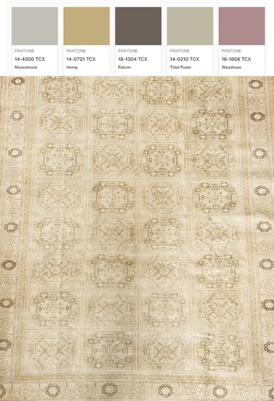 Vintage Hand Knotted Rug # 2935 | 6' 5