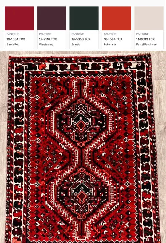 Vintage Hand Knotted Rug # 2004 | 3' 7