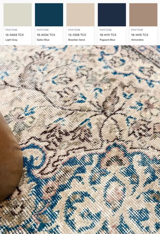 Vintage Hand Knotted Rug # 3094 5' 3