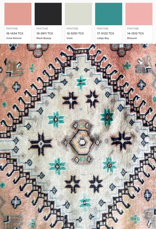 Vintage Hand Knotted Rug # 3125 | 5' 2