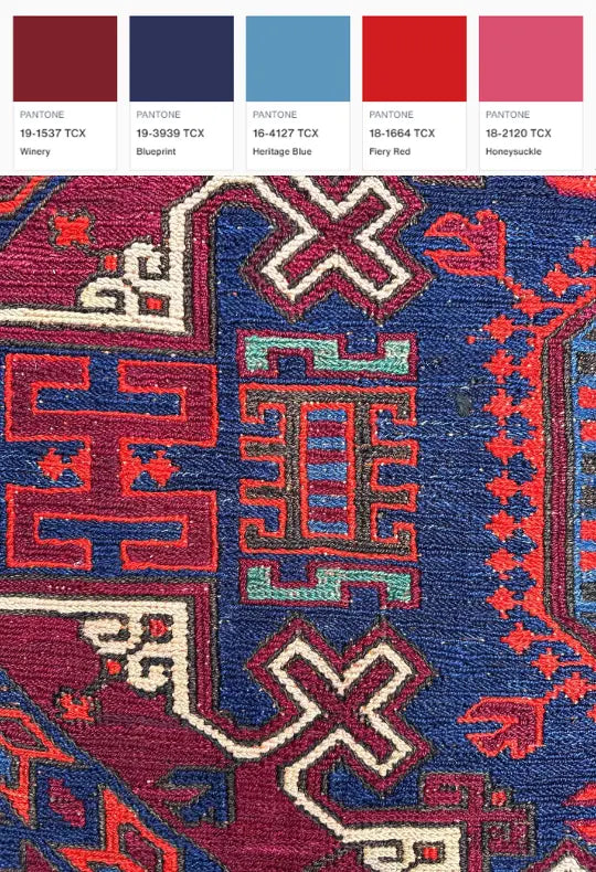 Vintage Hand Knotted Rug # 3210 | 7’ 6” x 13’ 10” Krazy For Rugs