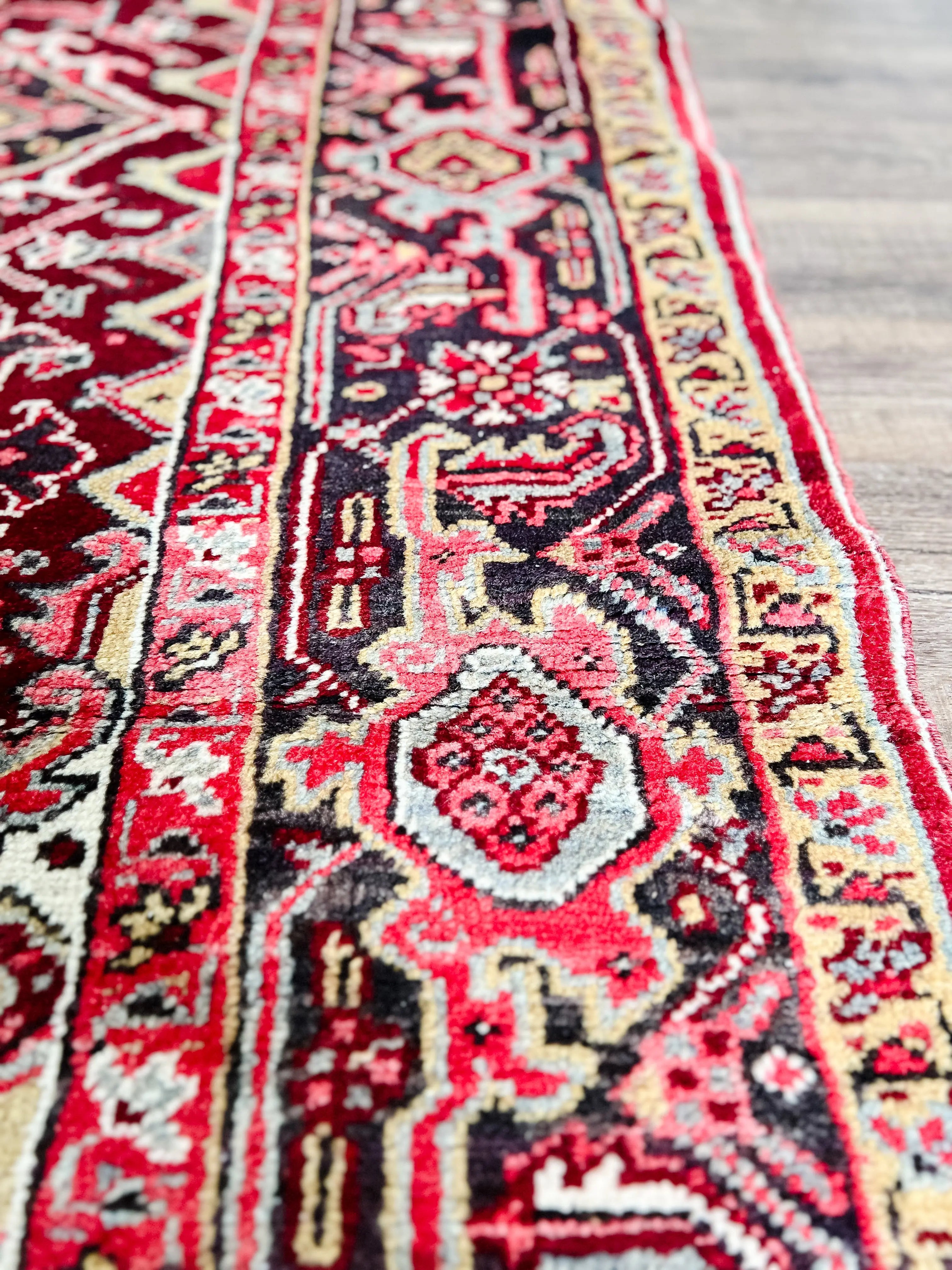 Vintage Hand Knotted Rug # 3296 | 7' 11