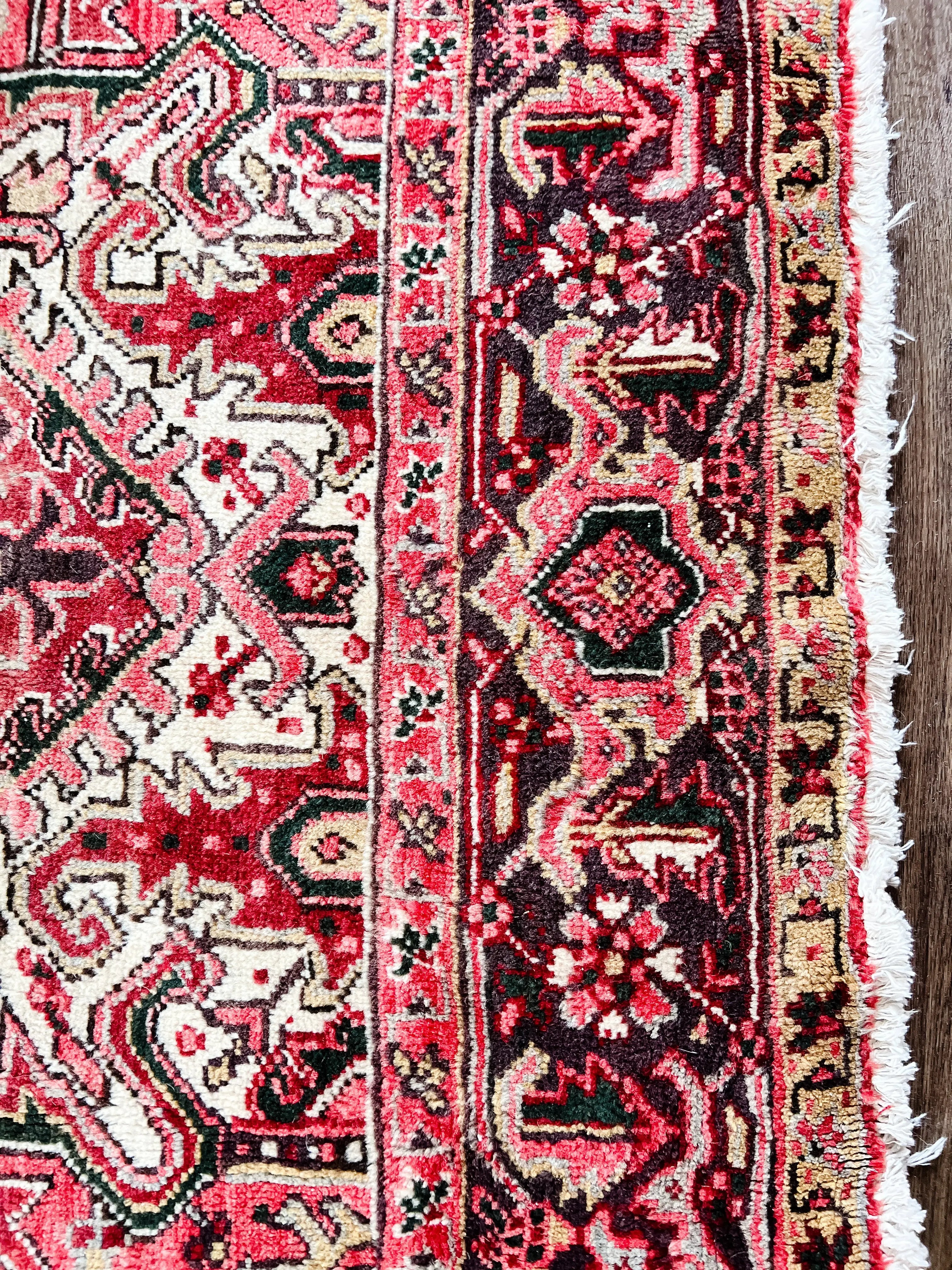 Vintage Hand Knotted Rug # 3296 | 7' 11