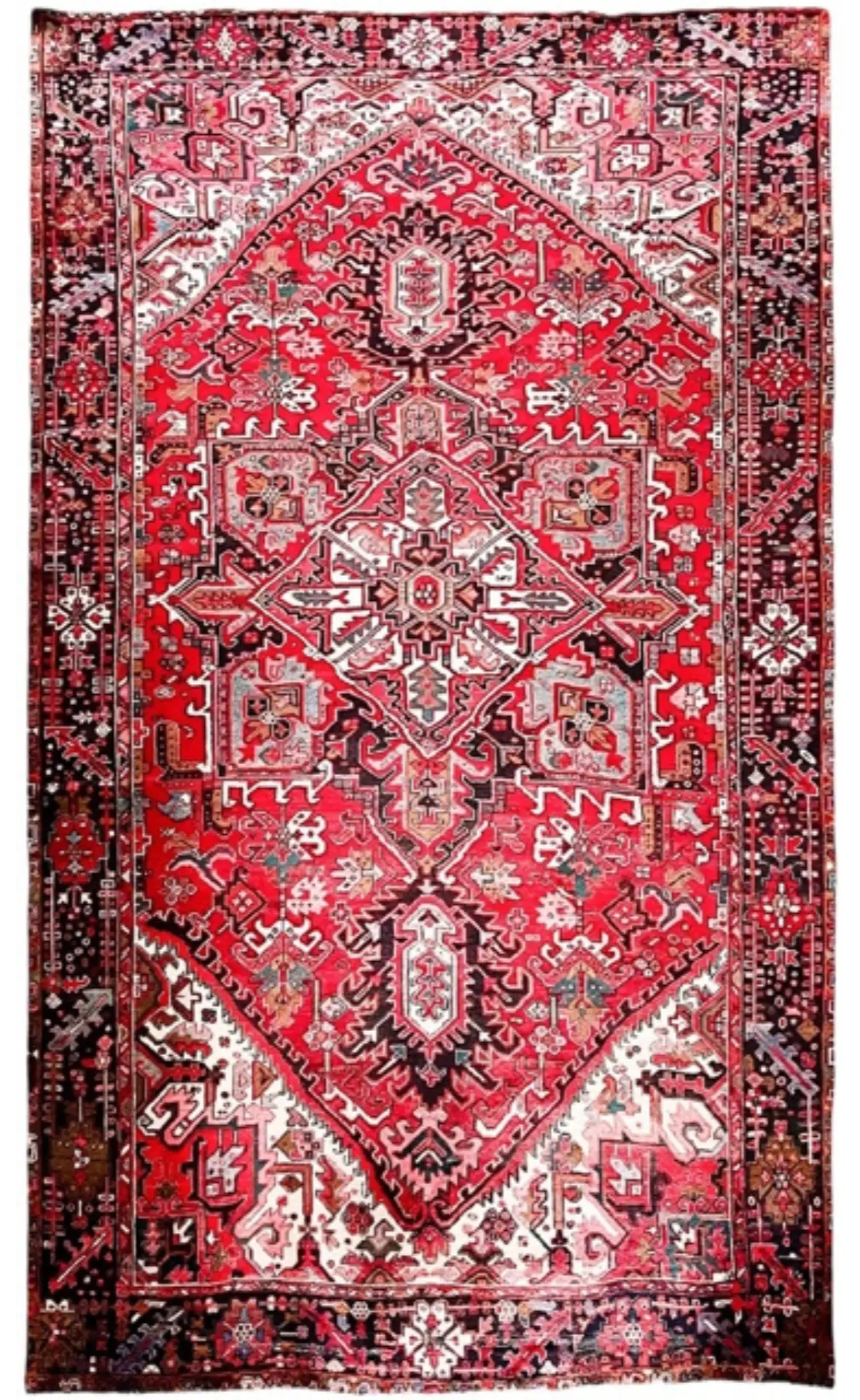 Vintage Hand Knotted Rug # 3395 | 9' 8