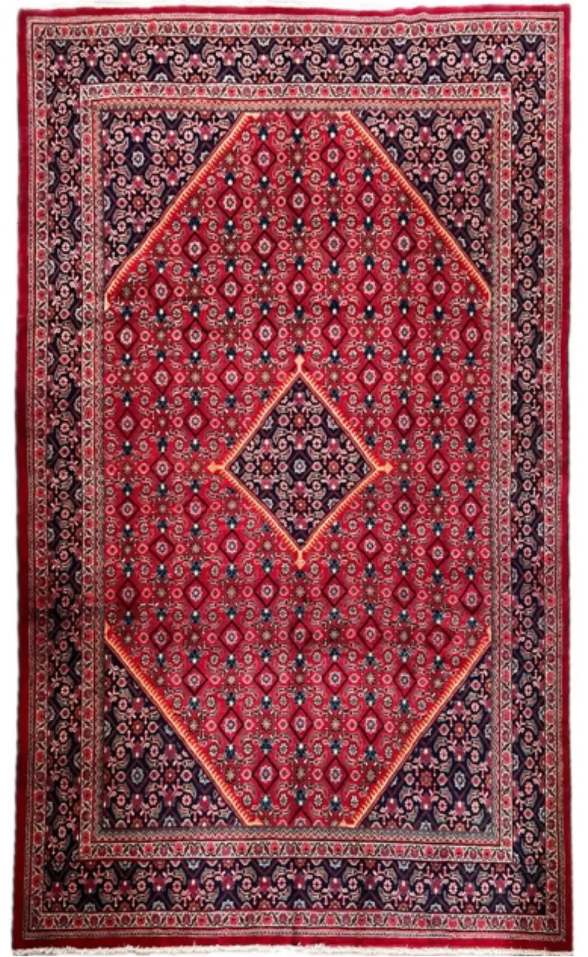 Vintage Hand Knotted Rug # 3405 | 10' 1