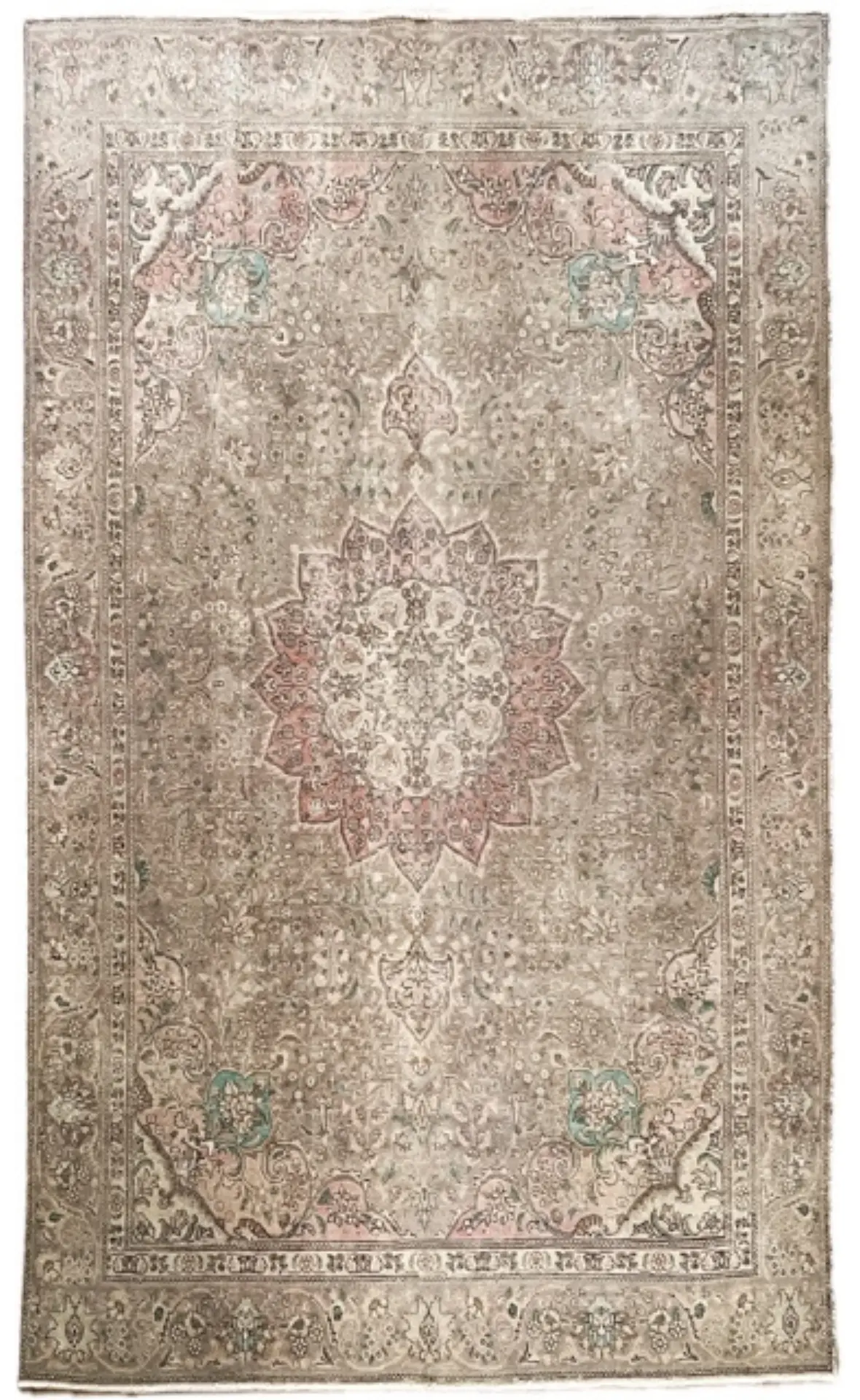 Vintage Hand Knotted Rug # 3421 | 8' 1