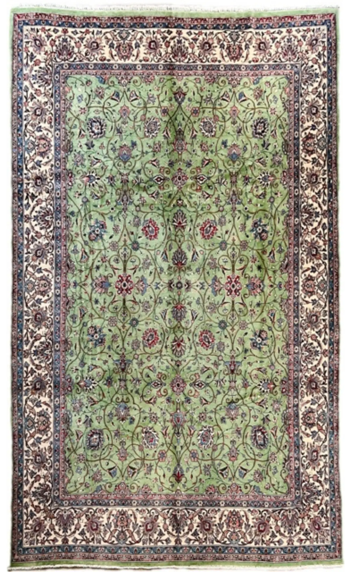 Vintage Hand Knotted Rug # 3402 | 9' 9