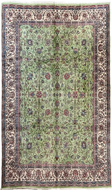 Vintage Hand Knotted Rug # 3402 | 9' 9