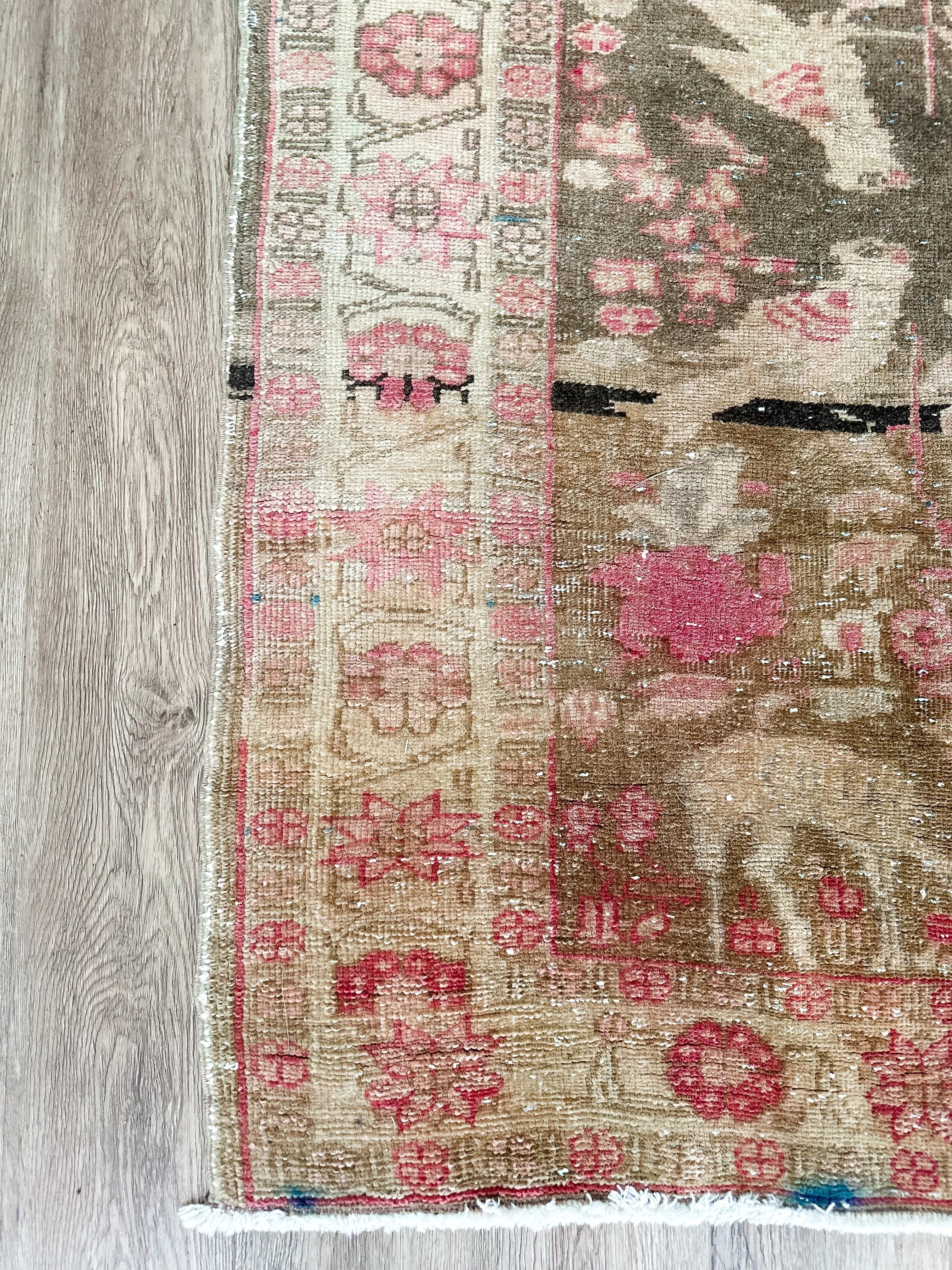 Vintage Rug # 3205 | 4' 6