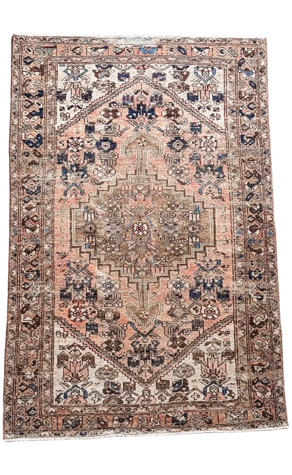 Vintage Rug # 3222 | 4' x 6' 4