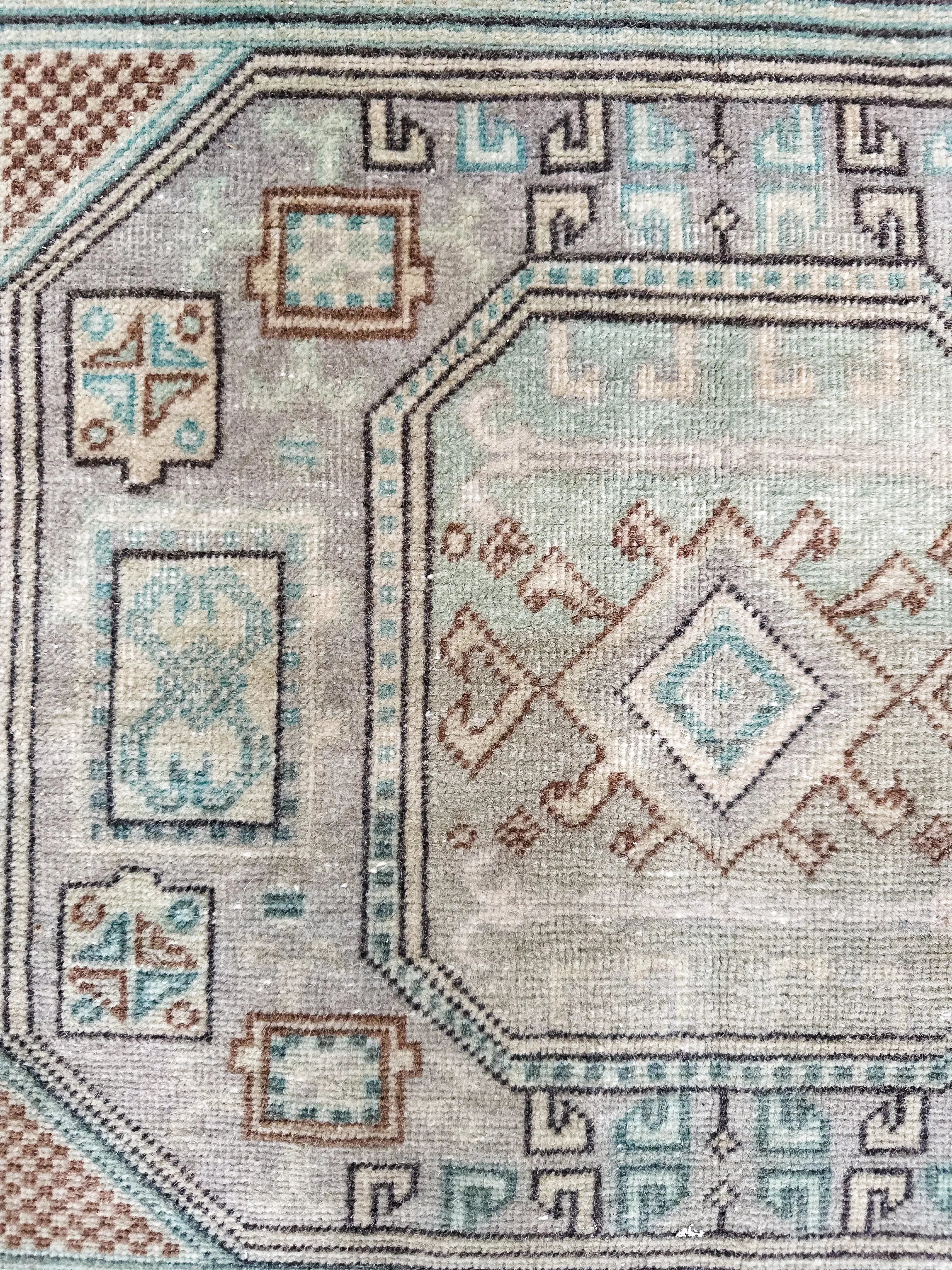 Vintage Rug # 3254 | 3' 1