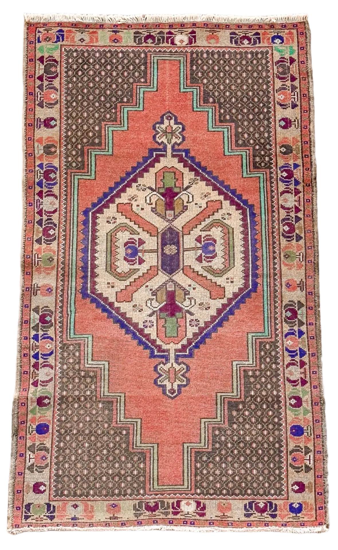 Vintage Rug # 3258 | 3' 4