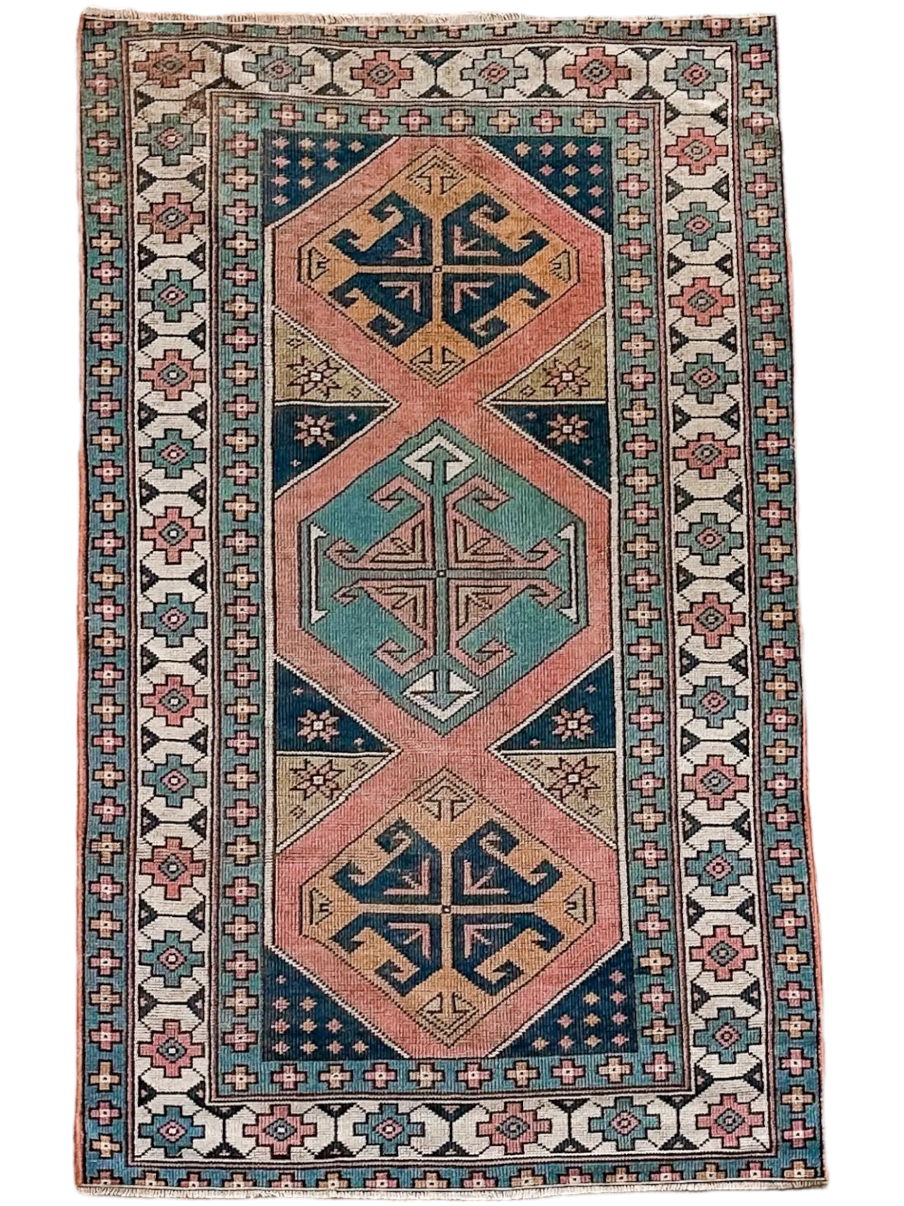 Vintage Rug # 3302 | 3' 10