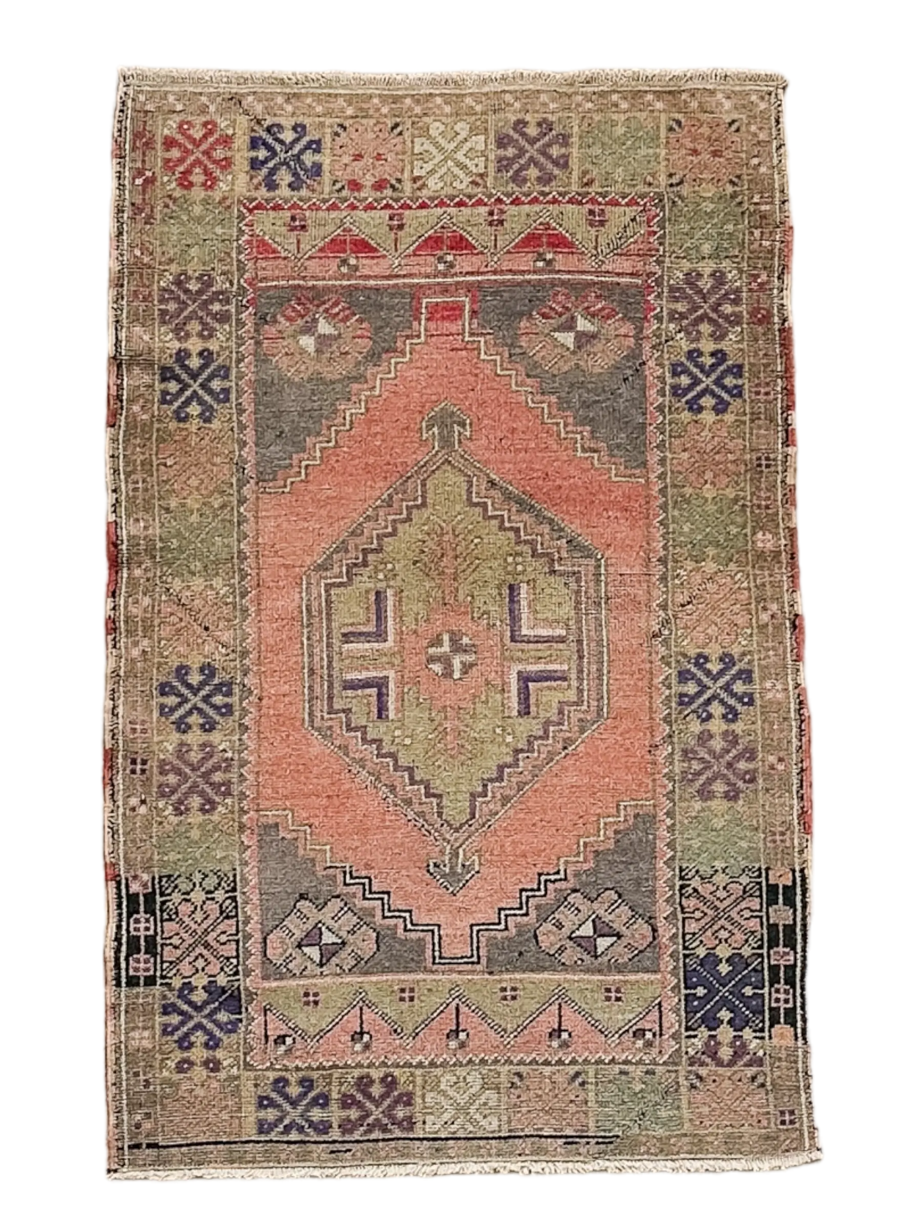 Vintage Rug # 3303 | 3'6