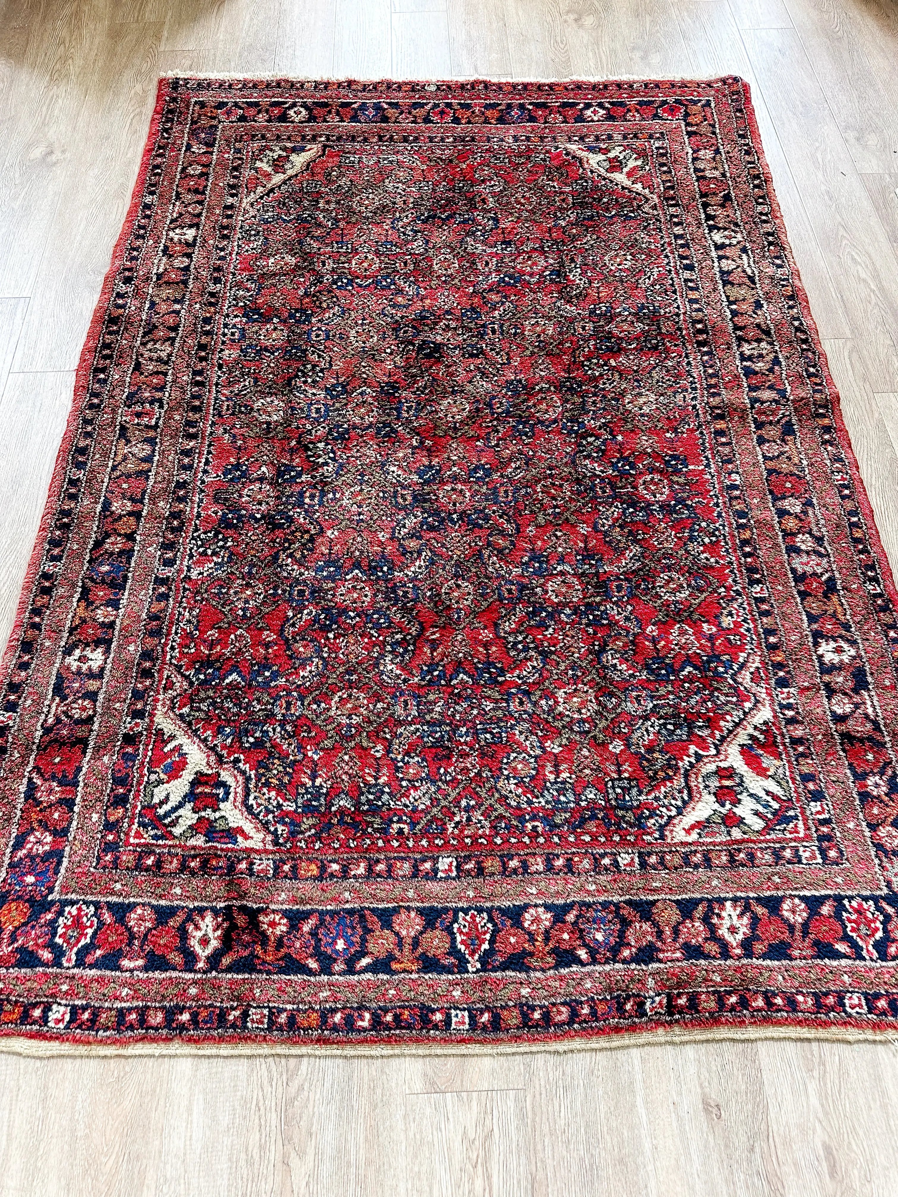 Vintage Rug # 3332 | 3' 1