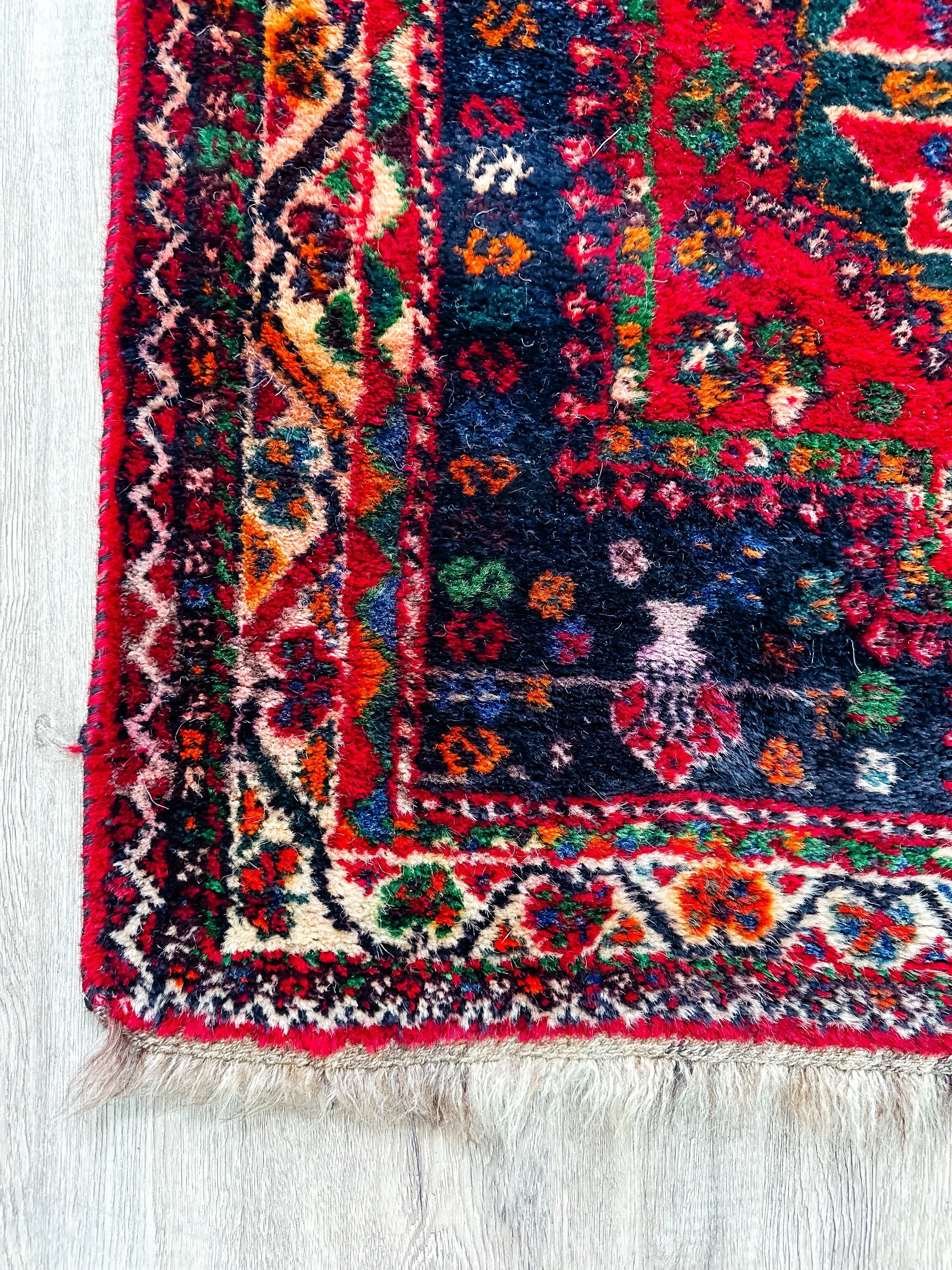 Vintage Rug # 3335 | 3' 1