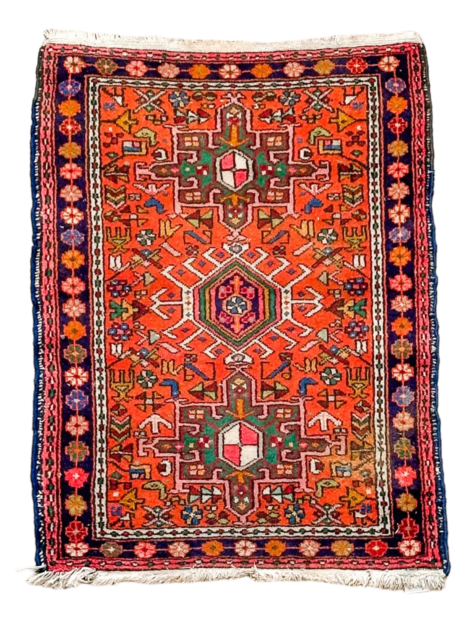 Vintage Rug # 3336 | 2’ 6” x 3’ 6” Krazy For Rugs